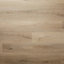 GoodHome Bachata Taupe Wood effect Vinyl tile of 14