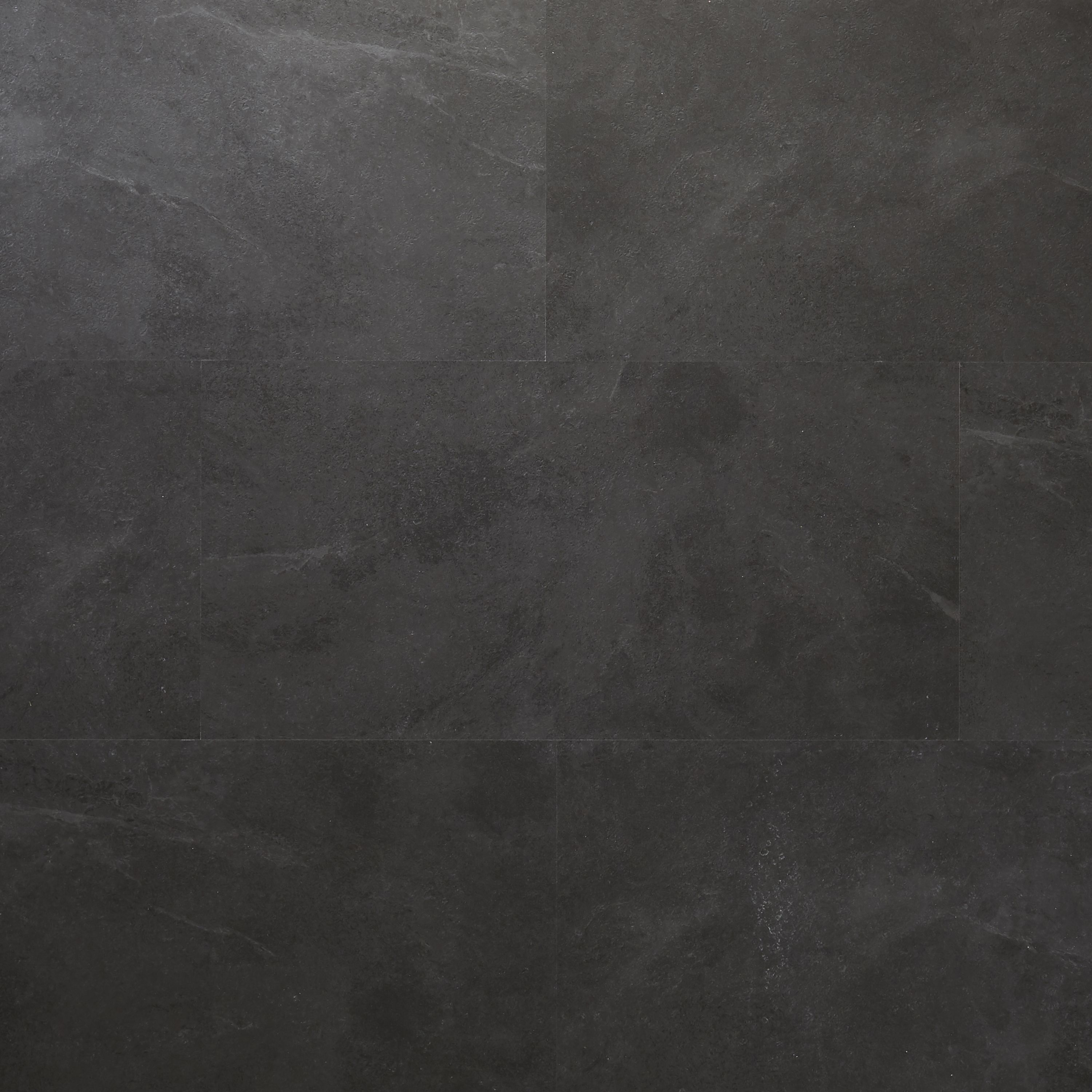 GoodHome Baila Black Stone effect Click flooring Pack of 12