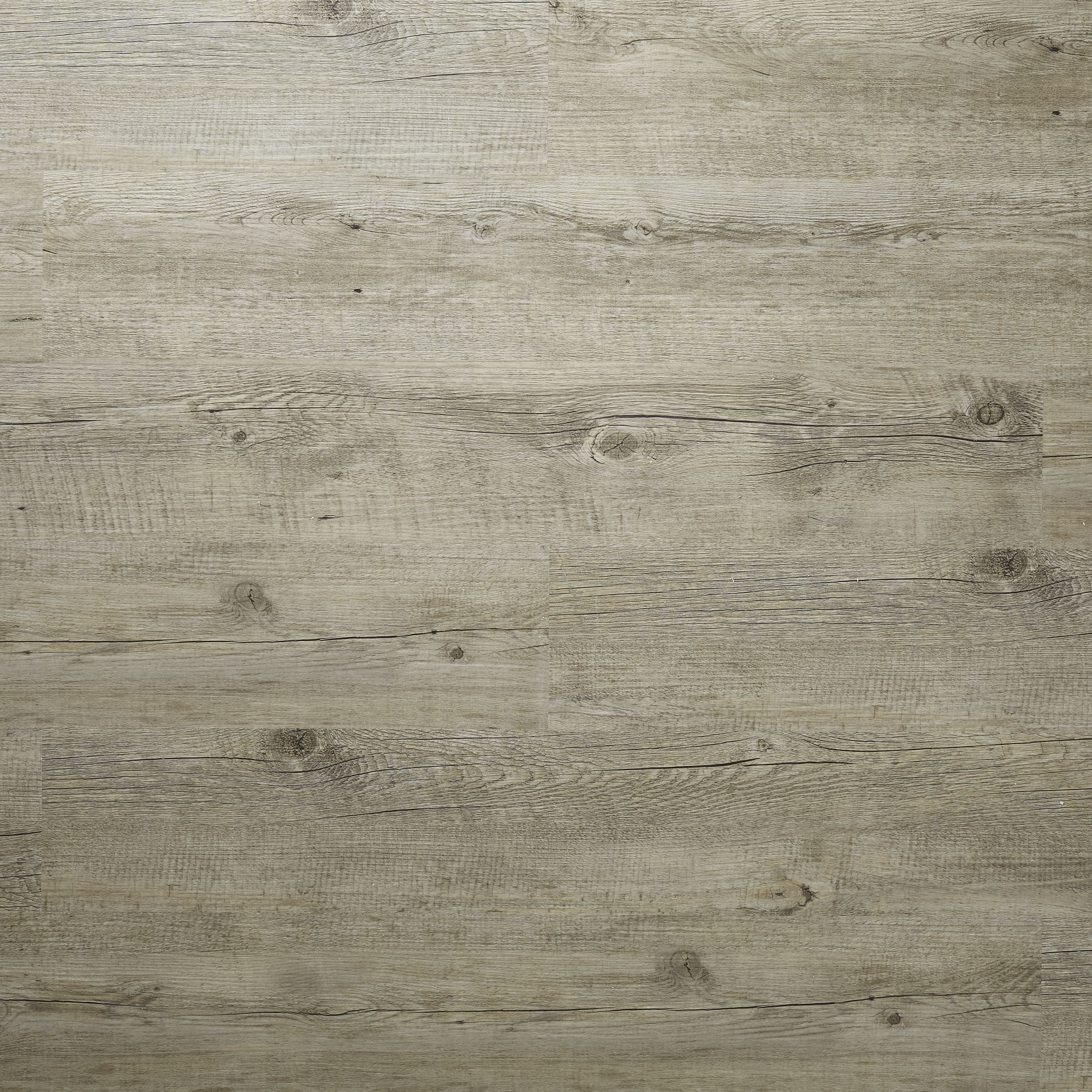 GoodHome Baila Distressed grey-brown oak Wood effect Click flooring Pack of 12
