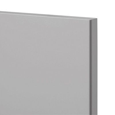 GoodHome Balsamita Matt grey Drawer front, Pack of 3 (H)715mm (W)797mm (T)18mm