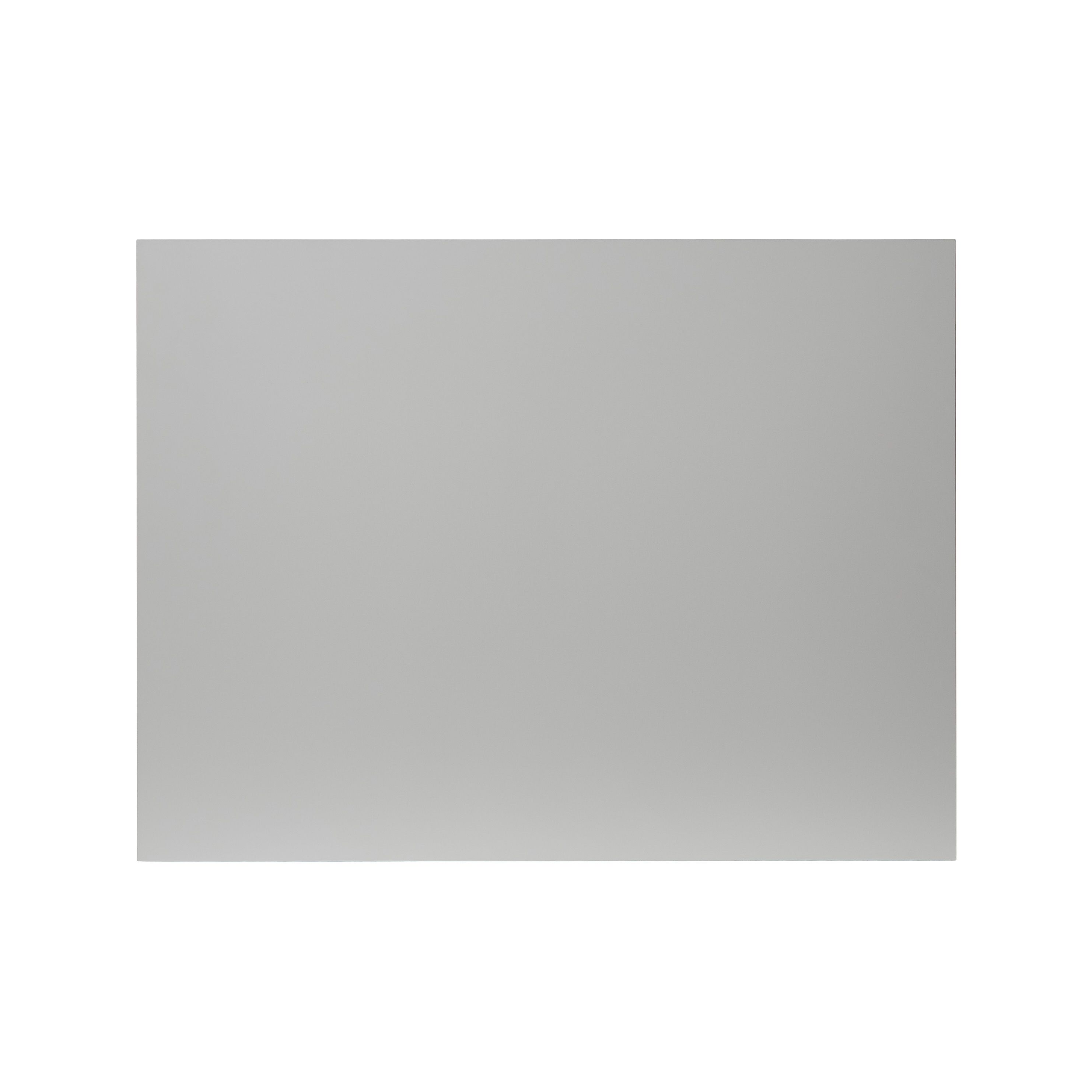 GoodHome Balsamita Matt grey slab Appliance Cabinet door (W)600mm (H)453mm (T)16mm