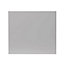 GoodHome Balsamita Matt grey slab Drawerline Cabinet door, (W)400mm (H)356mm (T)16mm