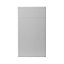 GoodHome Balsamita Matt grey slab Drawerline Cabinet door, (W)400mm (H)715mm (T)16mm