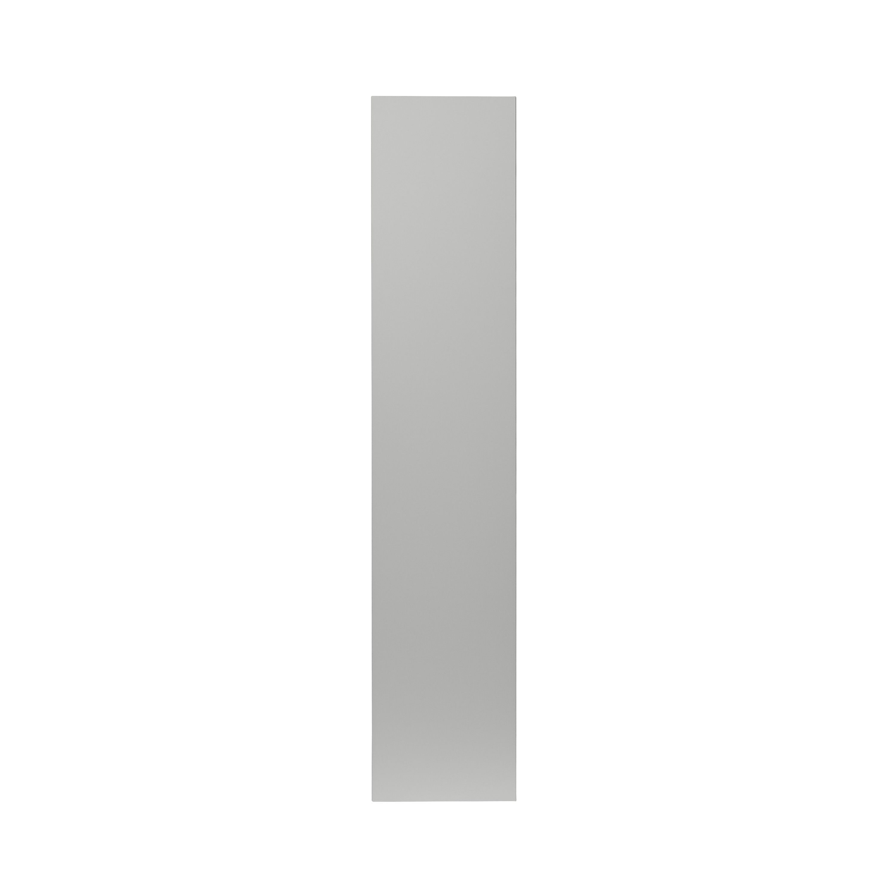 GoodHome Balsamita Matt grey slab Highline Cabinet door (W)150mm (H)715mm (T)16mm