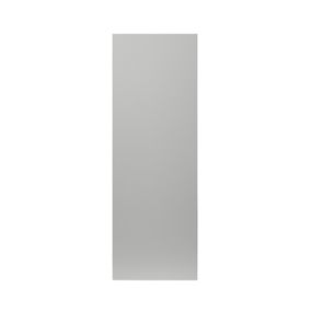 GoodHome Balsamita Matt grey slab Highline Cabinet door (W)250mm (H)715mm (T)16mm