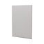 GoodHome Balsamita Matt grey slab Standard End panel (H)870mm (W)590mm