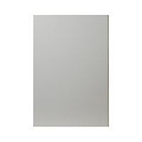 GoodHome Balsamita Matt grey slab Standard End panel (H)900mm (W)610mm