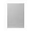 GoodHome Balsamita Matt grey slab Tall appliance Cabinet door (W)600mm (H)867mm (T)16mm