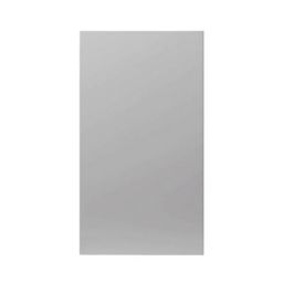 GoodHome Balsamita Matt grey slab Tall Cabinet door (W)500mm (H)895mm (T)16mm