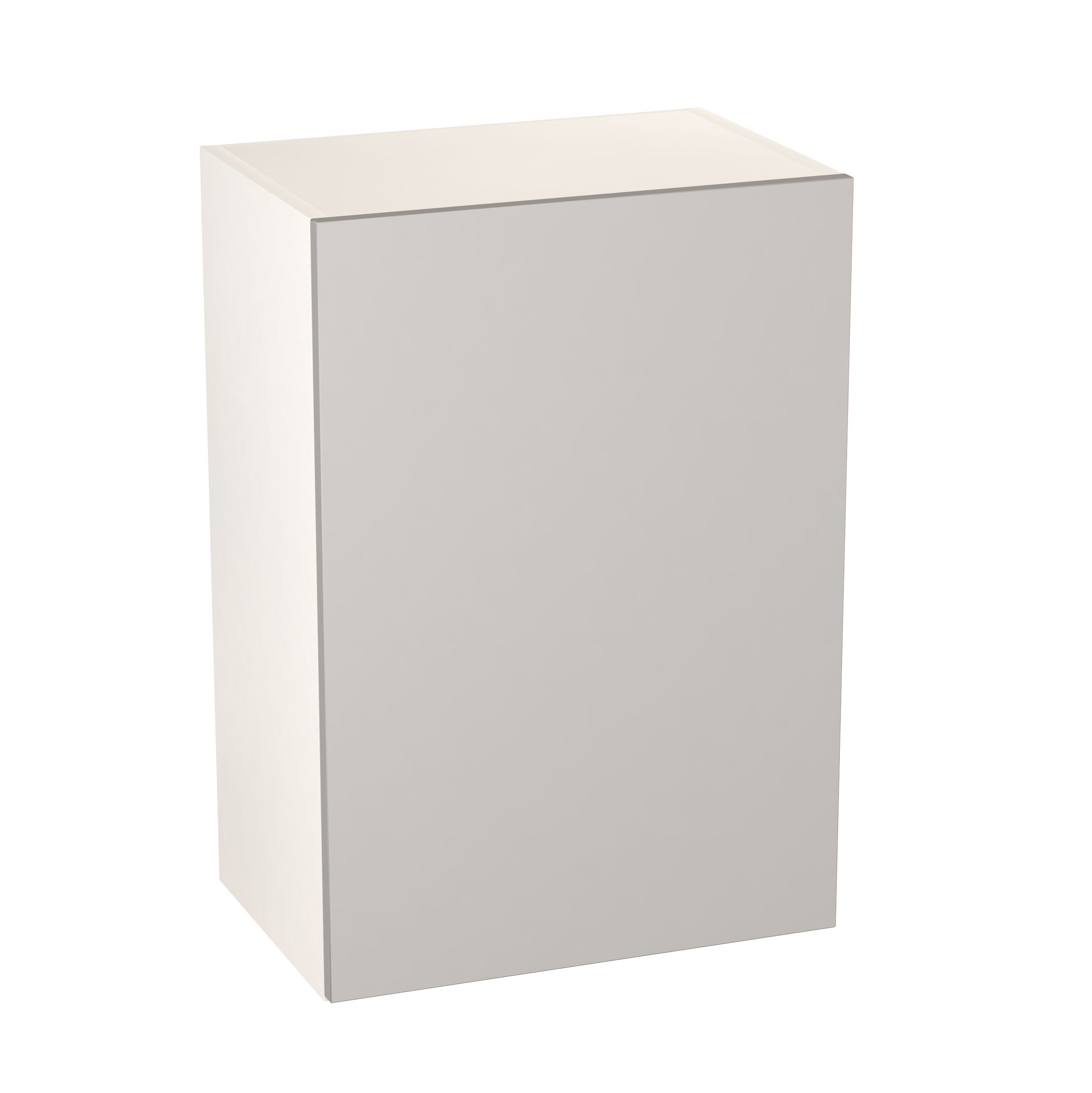 GoodHome Balsamita Matt grey slab Wall Kitchen cabinet (W)500mm (H)720mm