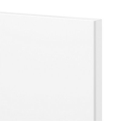 GoodHome Balsamita Matt white Door & drawer, (W)500mm (H)715mm (T)16mm