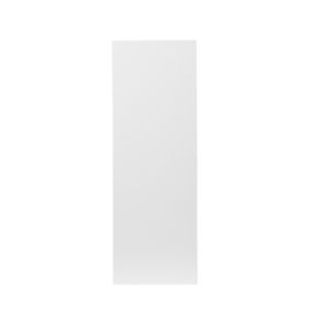 GoodHome Balsamita Matt white slab Highline Cabinet door (W)250mm (H)715mm (T)16mm