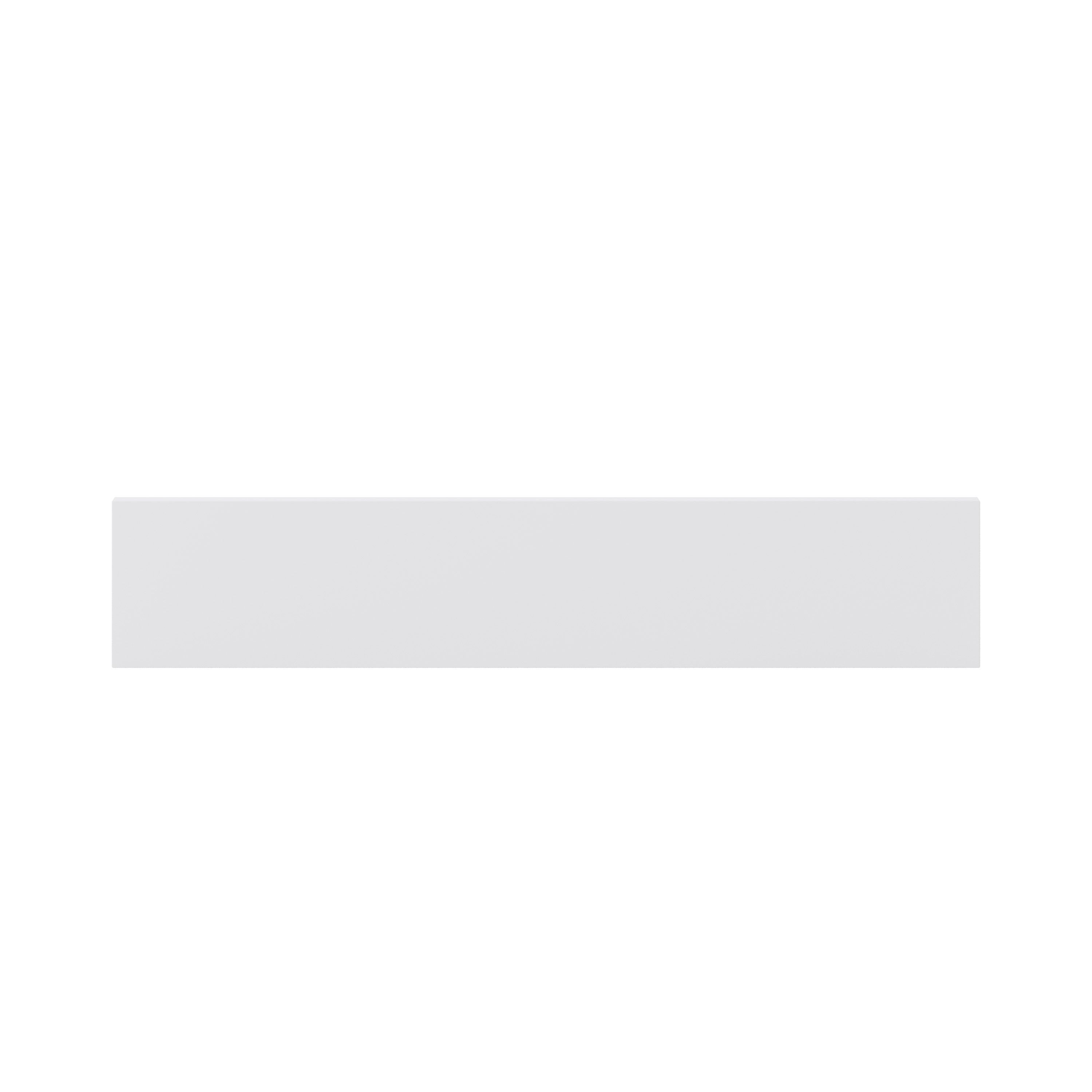 GoodHome Balsamita Matt white slab Standard Appliance Filler panel (H)115mm (W)597mm