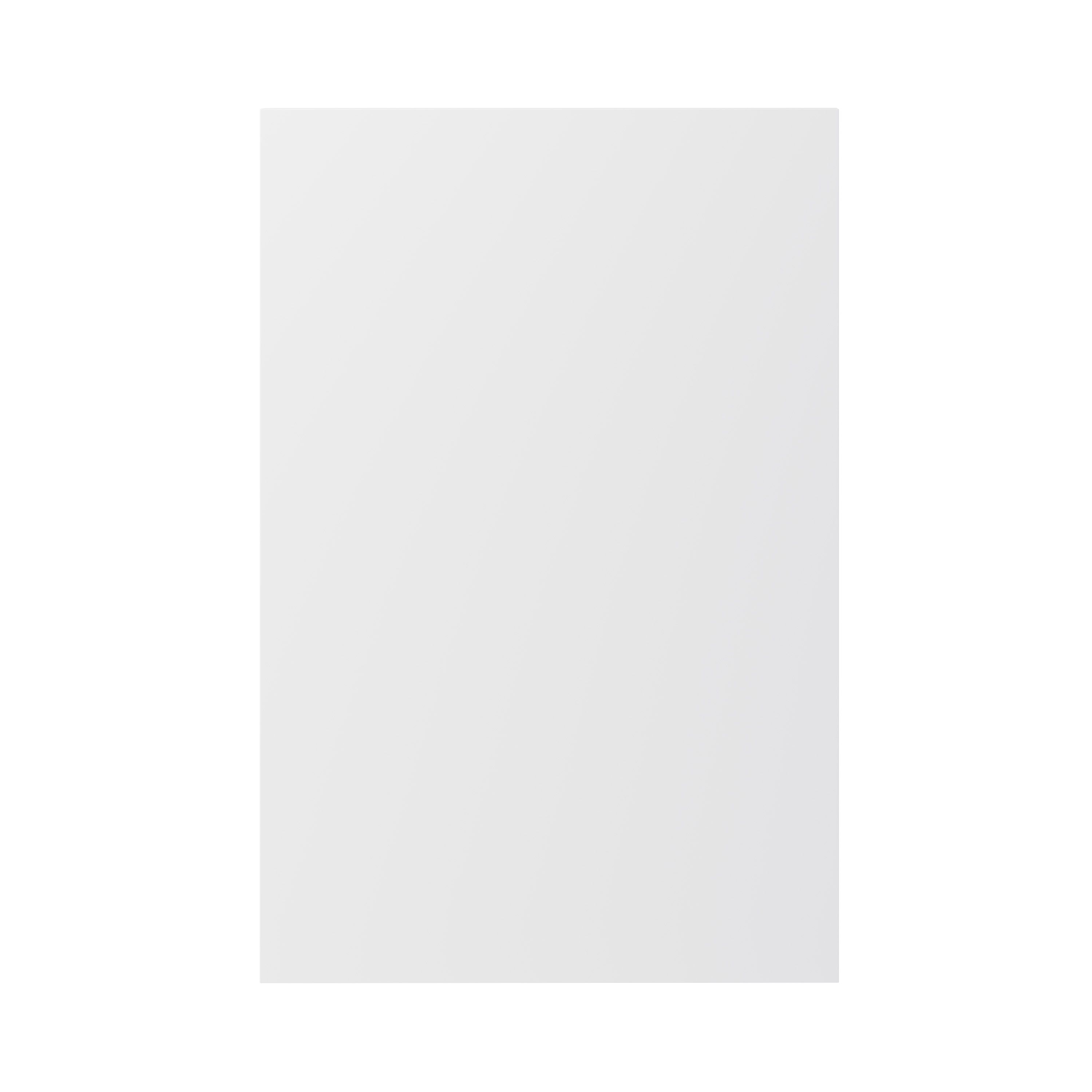 GoodHome Balsamita Matt white slab Standard End panel (H)900mm (W)610mm