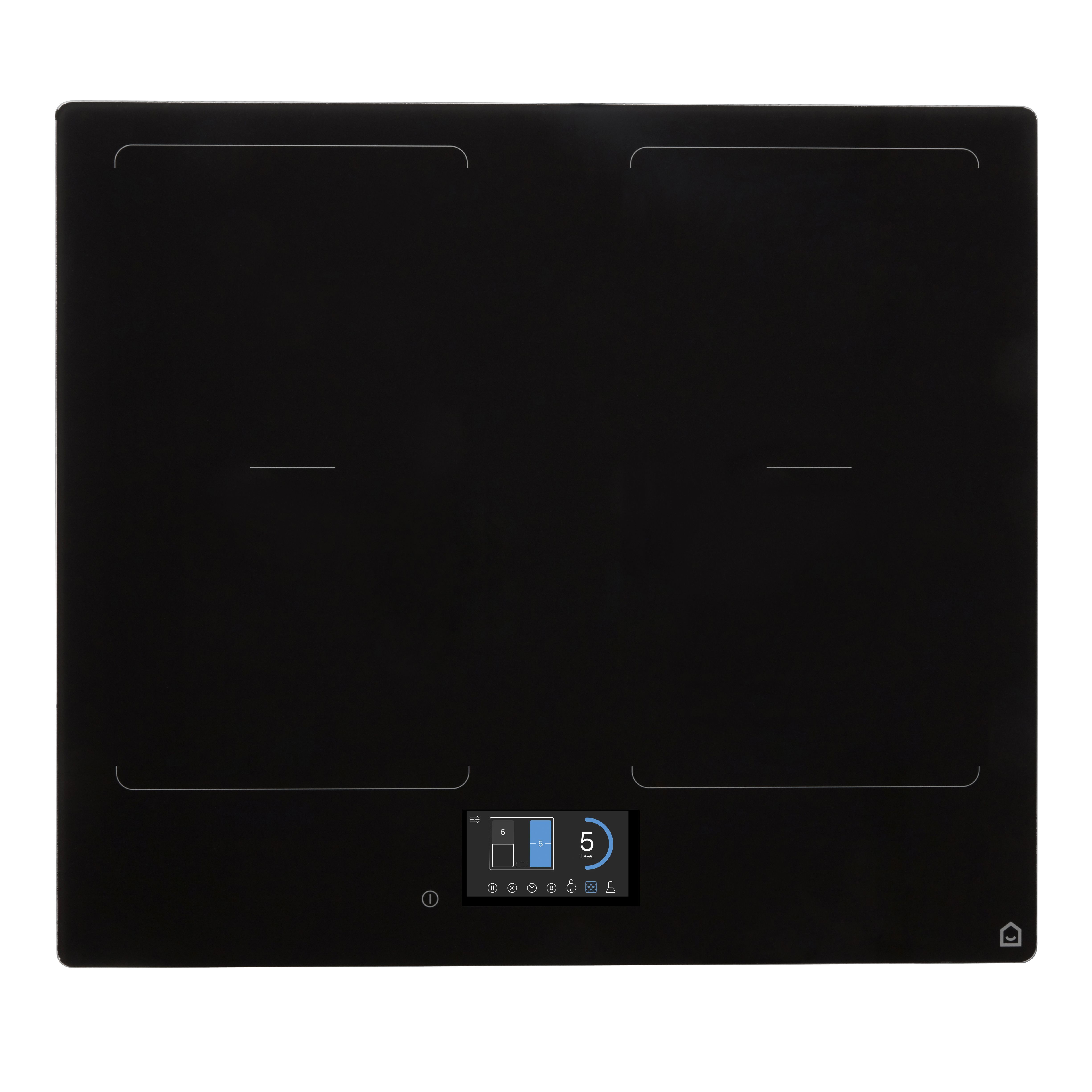 GoodHome Bamia GHIHAC60 59cm Induction Hob - Black