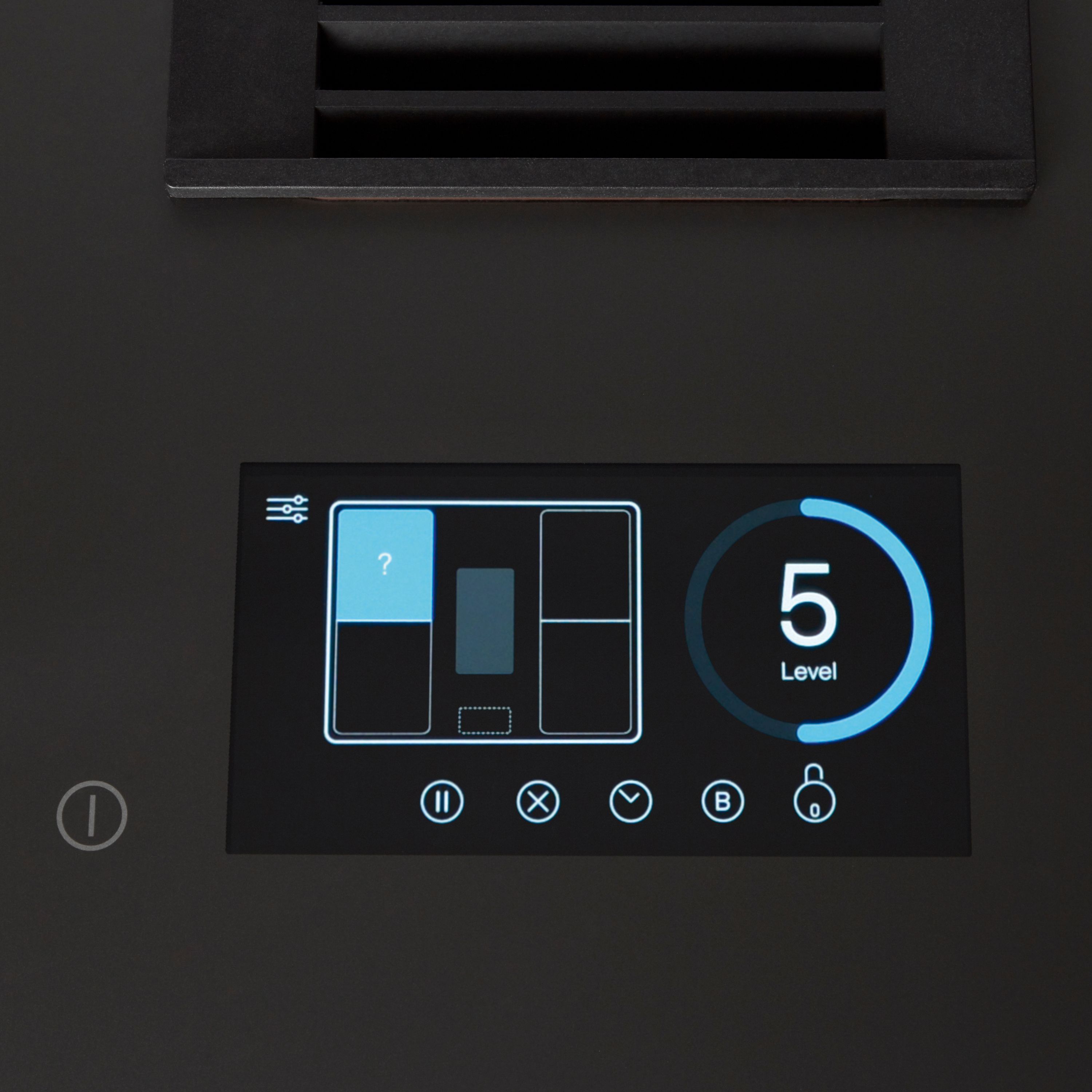 GoodHome Bamia GHIHEF77 77cm Induction Hob - Black