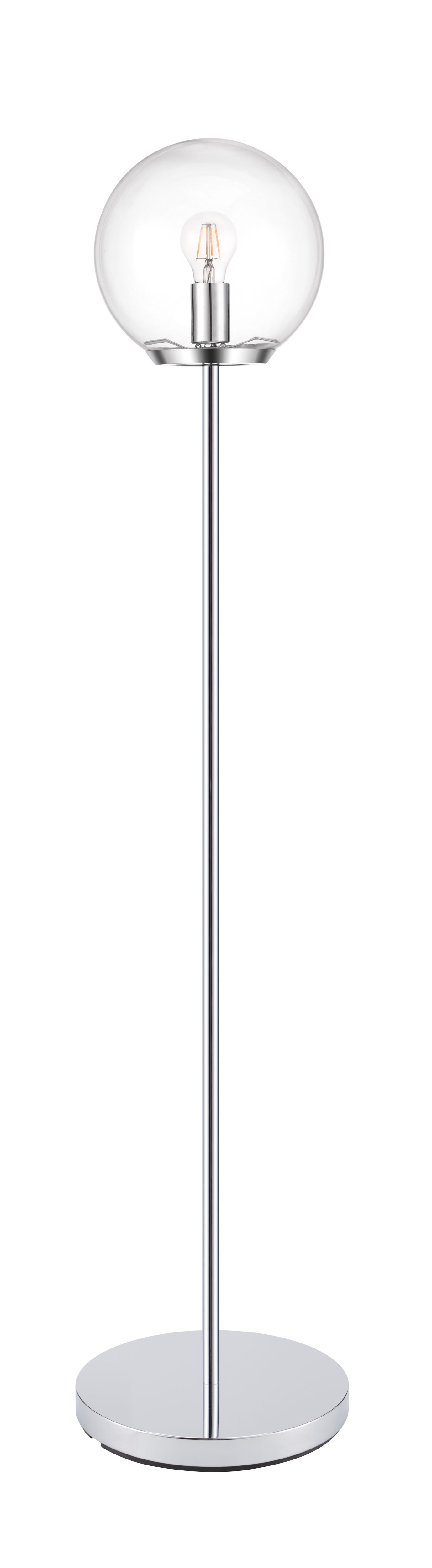 GoodHome Barool Chrome effect Floor light