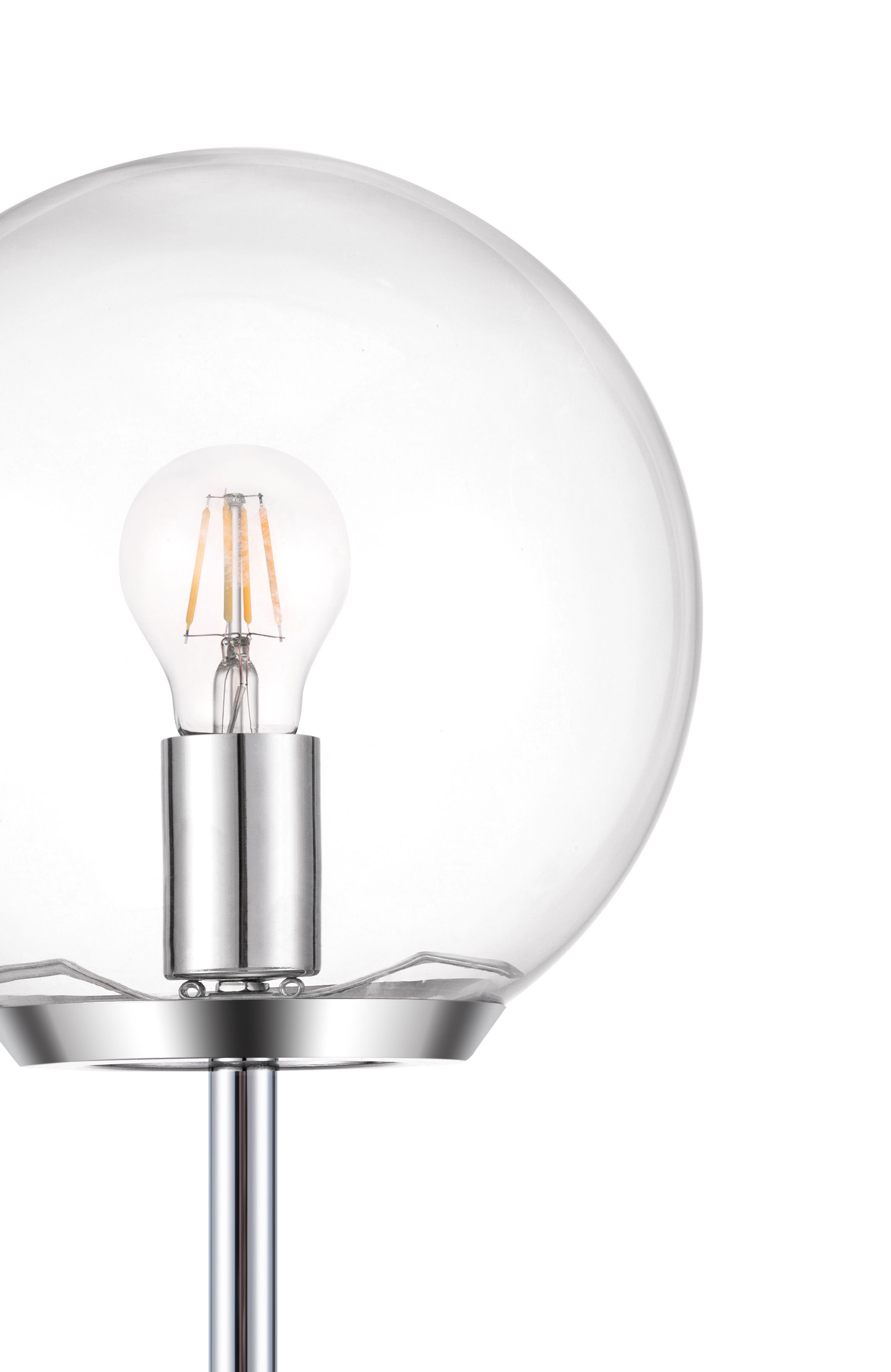GoodHome Barool Chrome effect Floor light