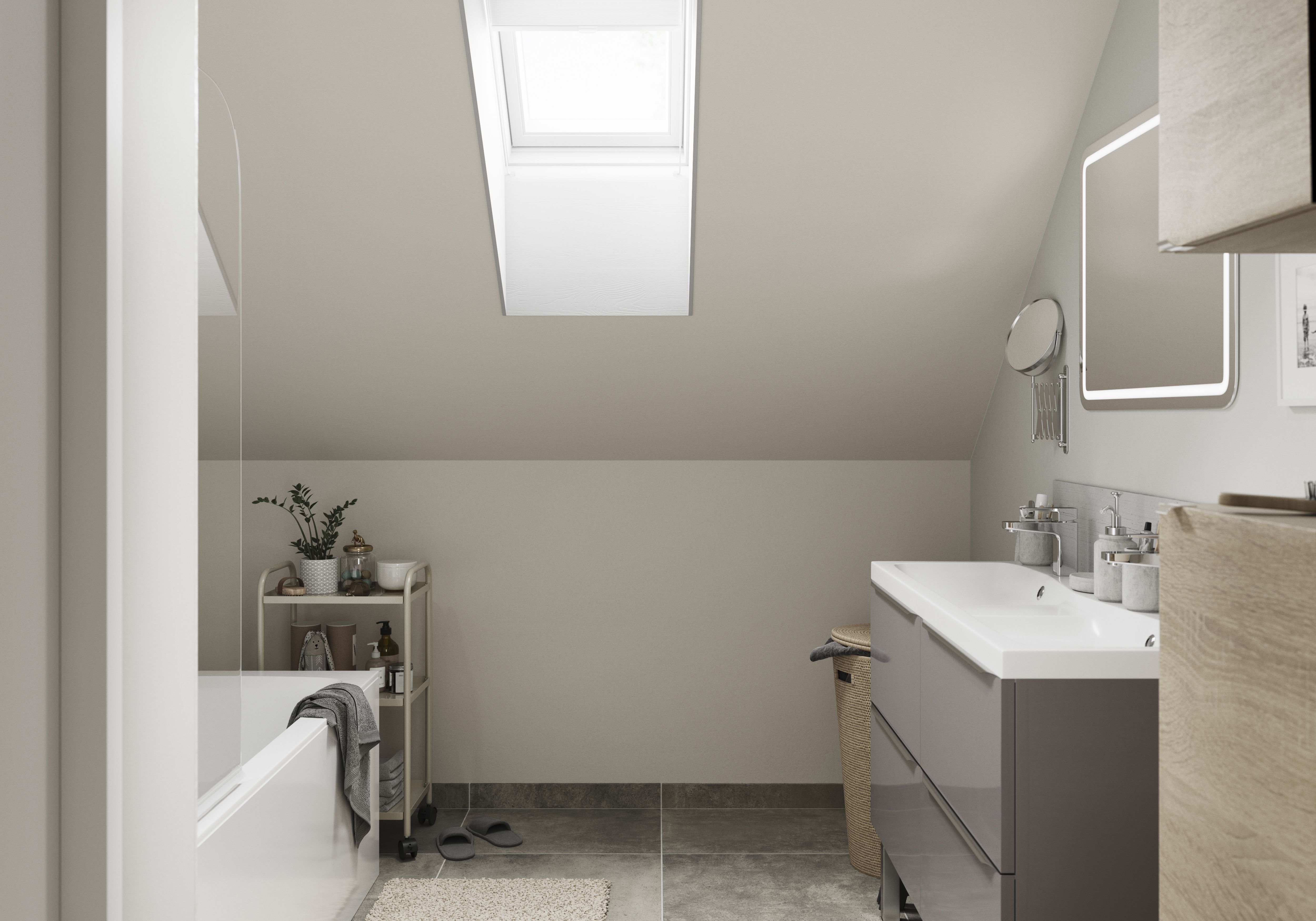 GoodHome Bathroom Cancun Soft sheen Wall & ceiling Emulsion paint, 50ml Tester pot
