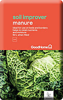 GoodHome Beds & borders Manure 50L Bag