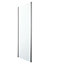 GoodHome Beloya Clear Fixed Shower panel (H)195cm (W)76cm