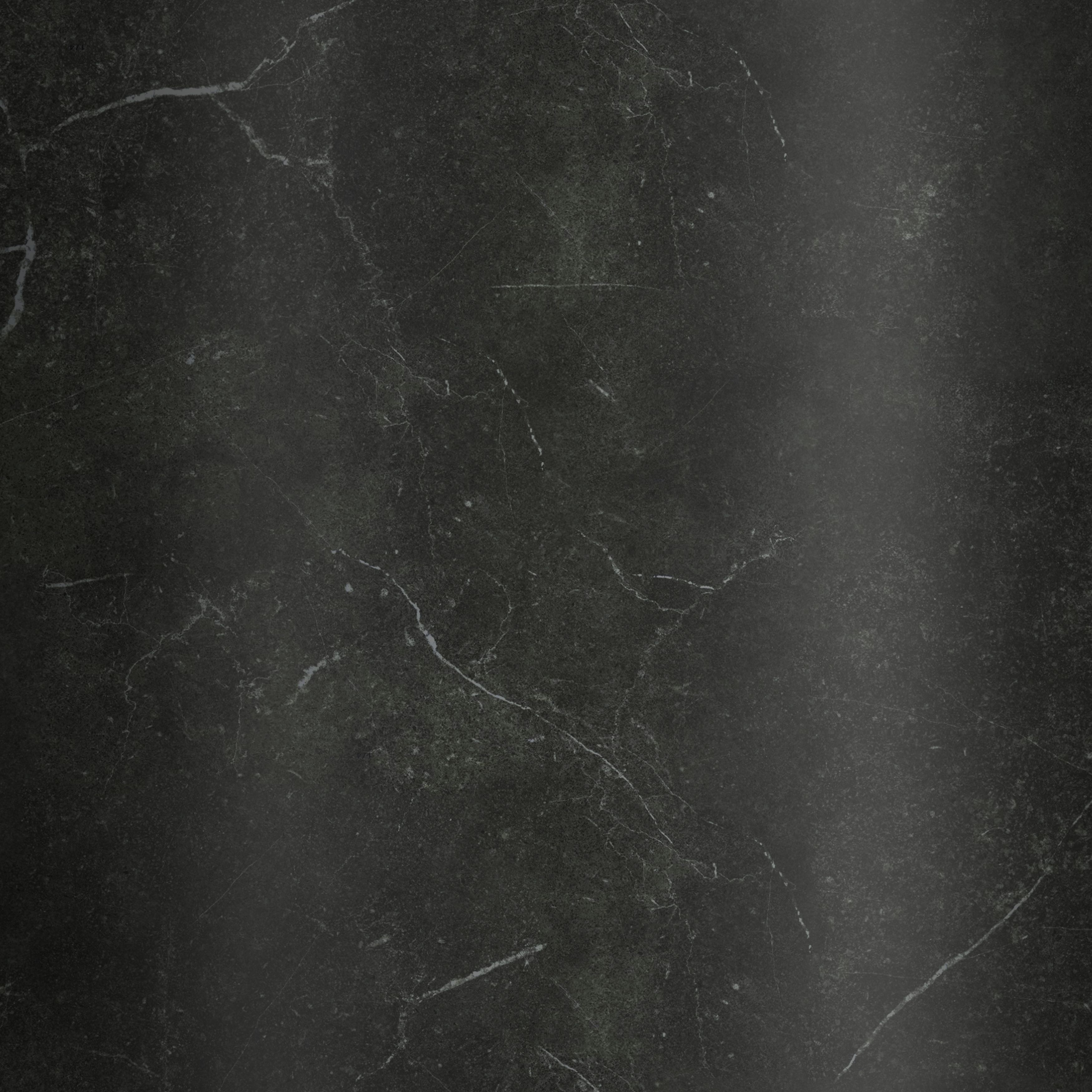 GoodHome Berberis Black Granite effect Laminate & particle board Back panel, (H)6000mm (W)2000mm (T)8mm
