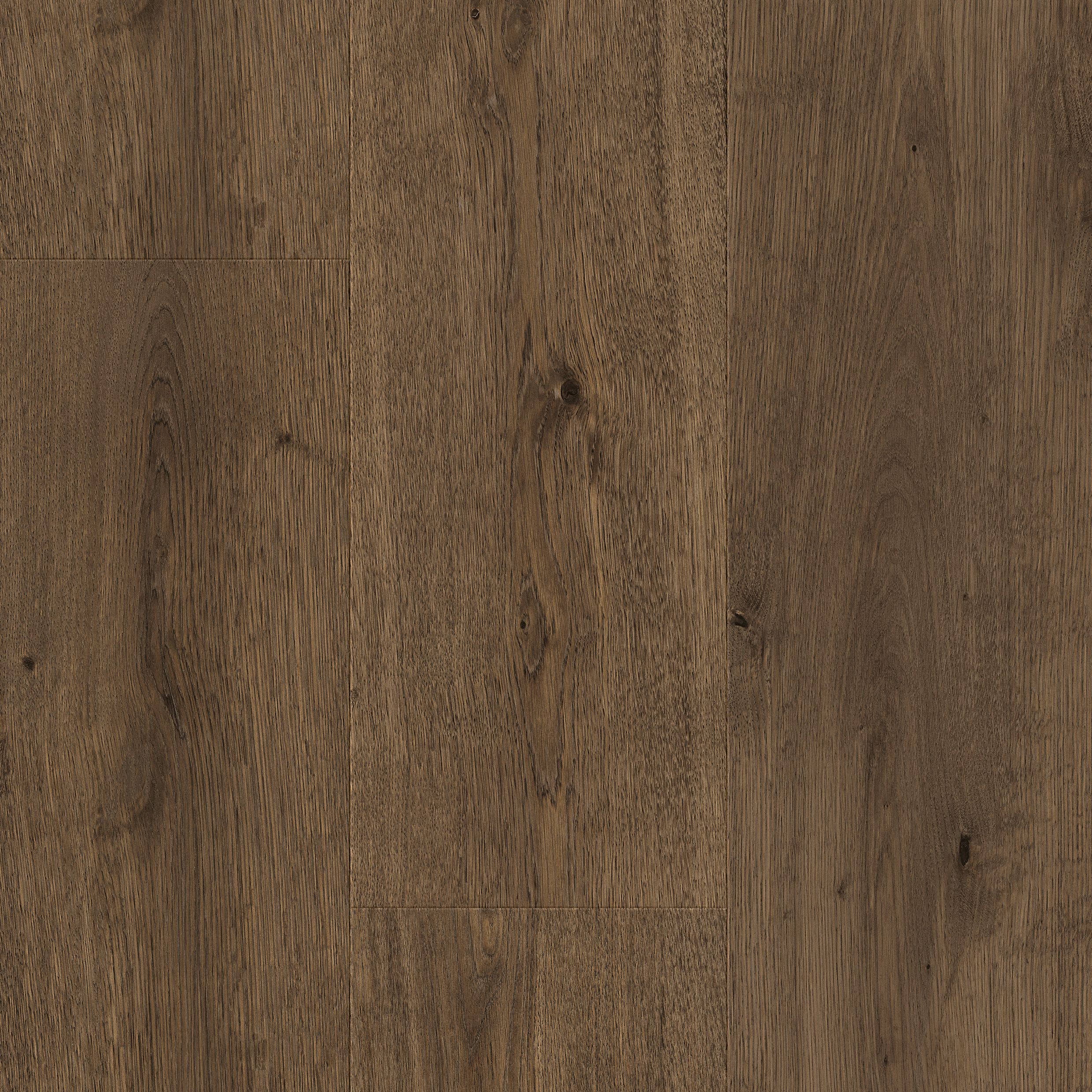 GoodHome Bicester Wide Brown Structured Oak effect Laminate flooring Sample
