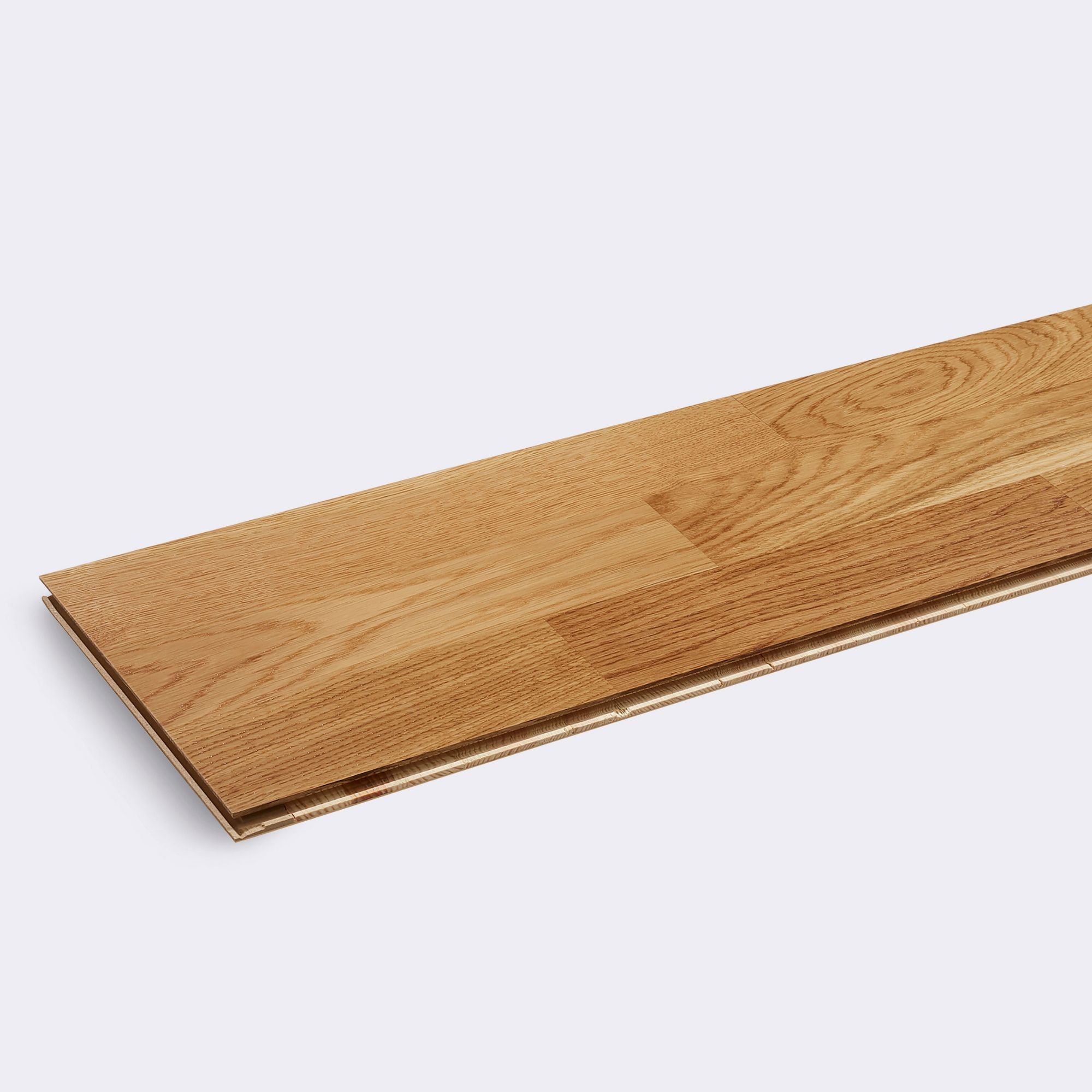 GoodHome Bishorn Natural Oak Engineered Real wood top layer flooring, 2.03m² Pack of 9