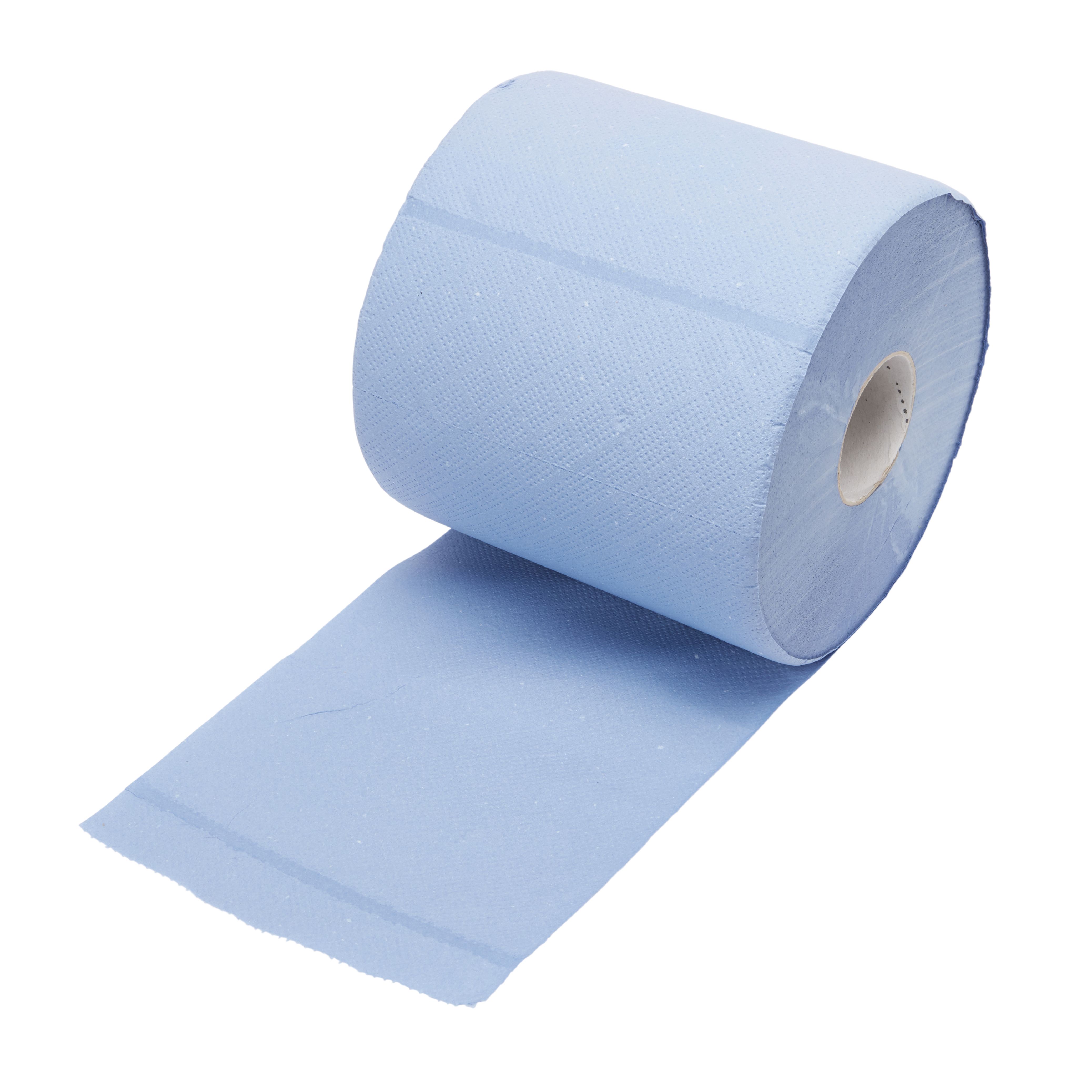 GoodHome Blue Paper roll, Pack of 6