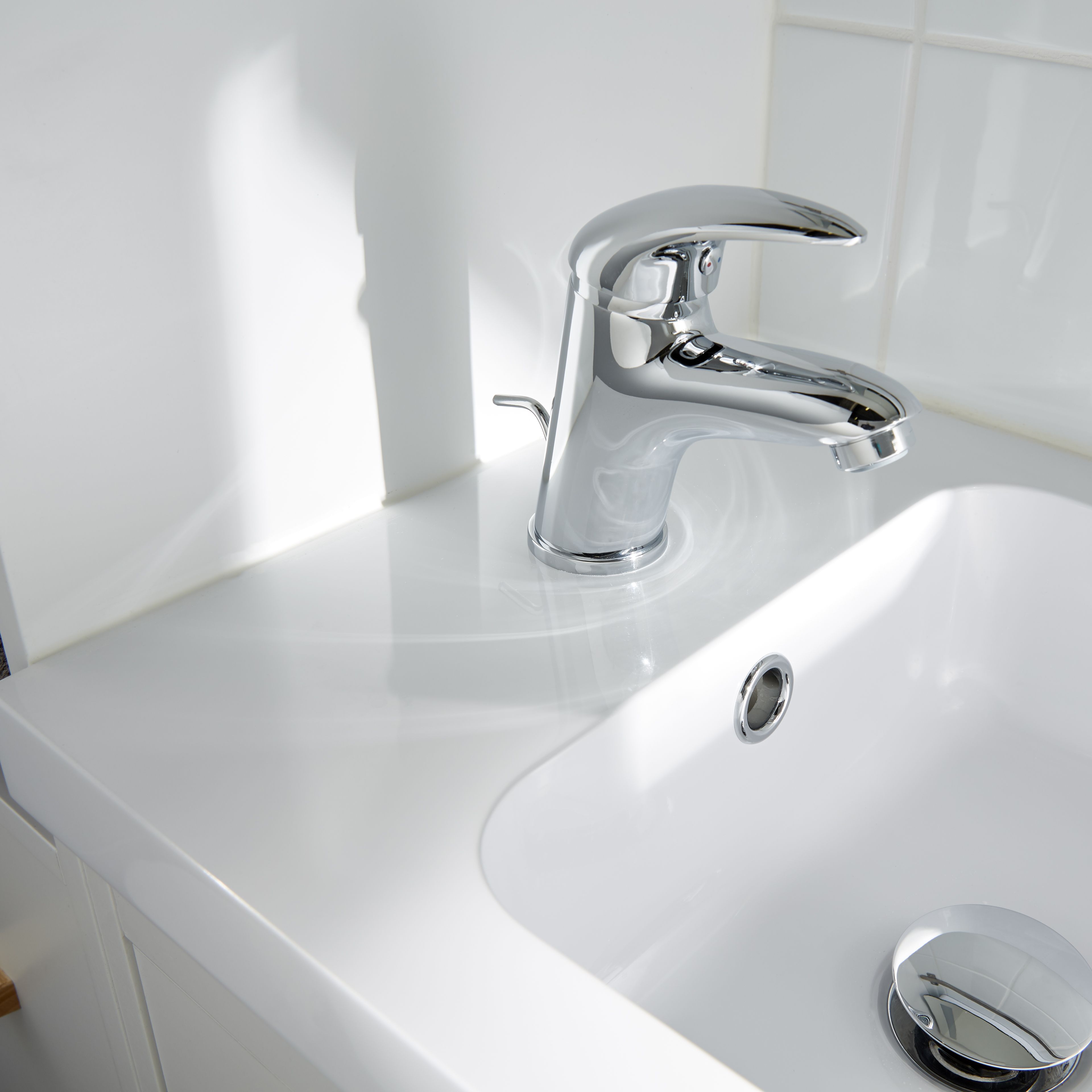 GoodHome Blyth Basin Mono mixer Tap
