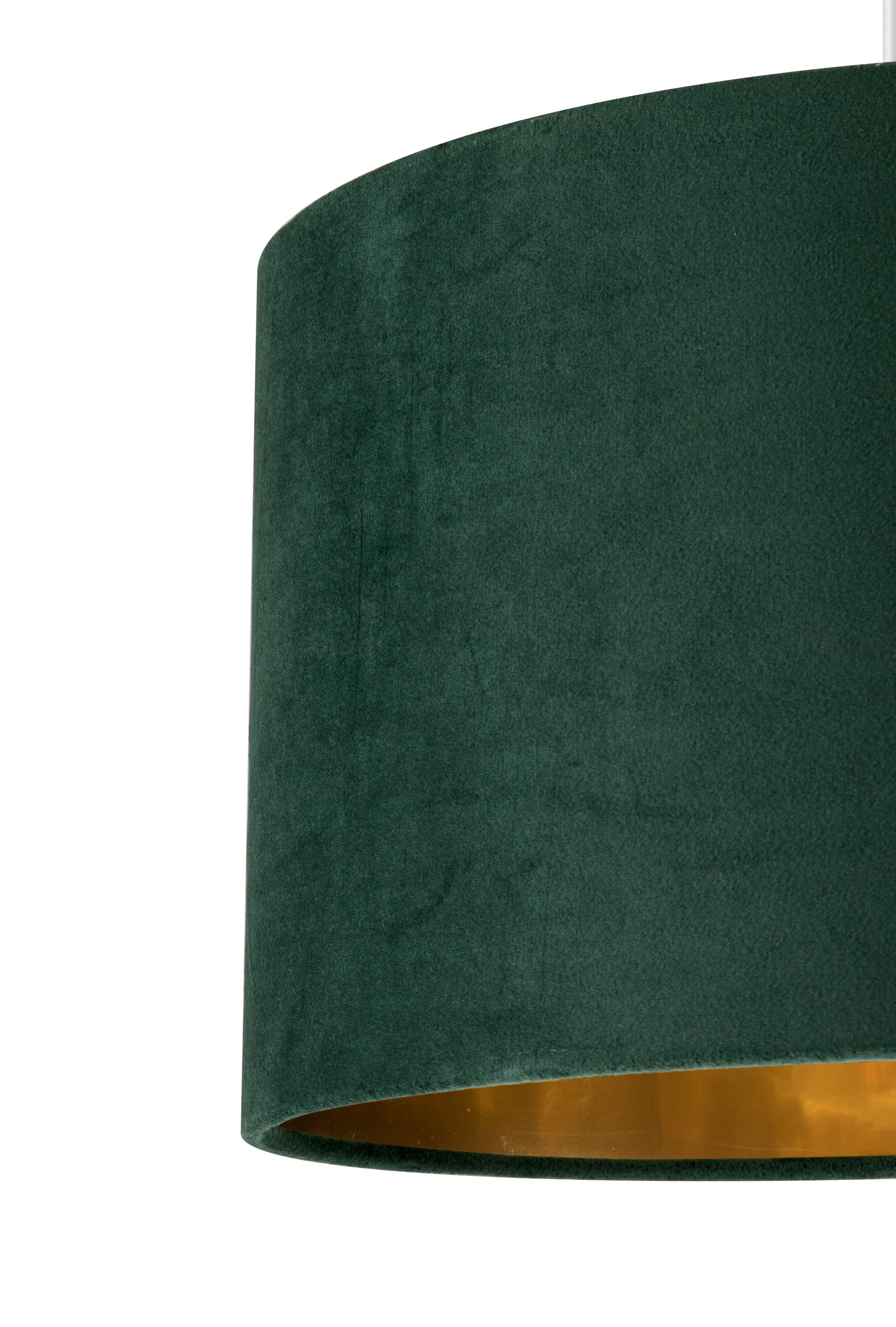 GoodHome Bodmin Dark green Oval Lamp shade (D)30cm