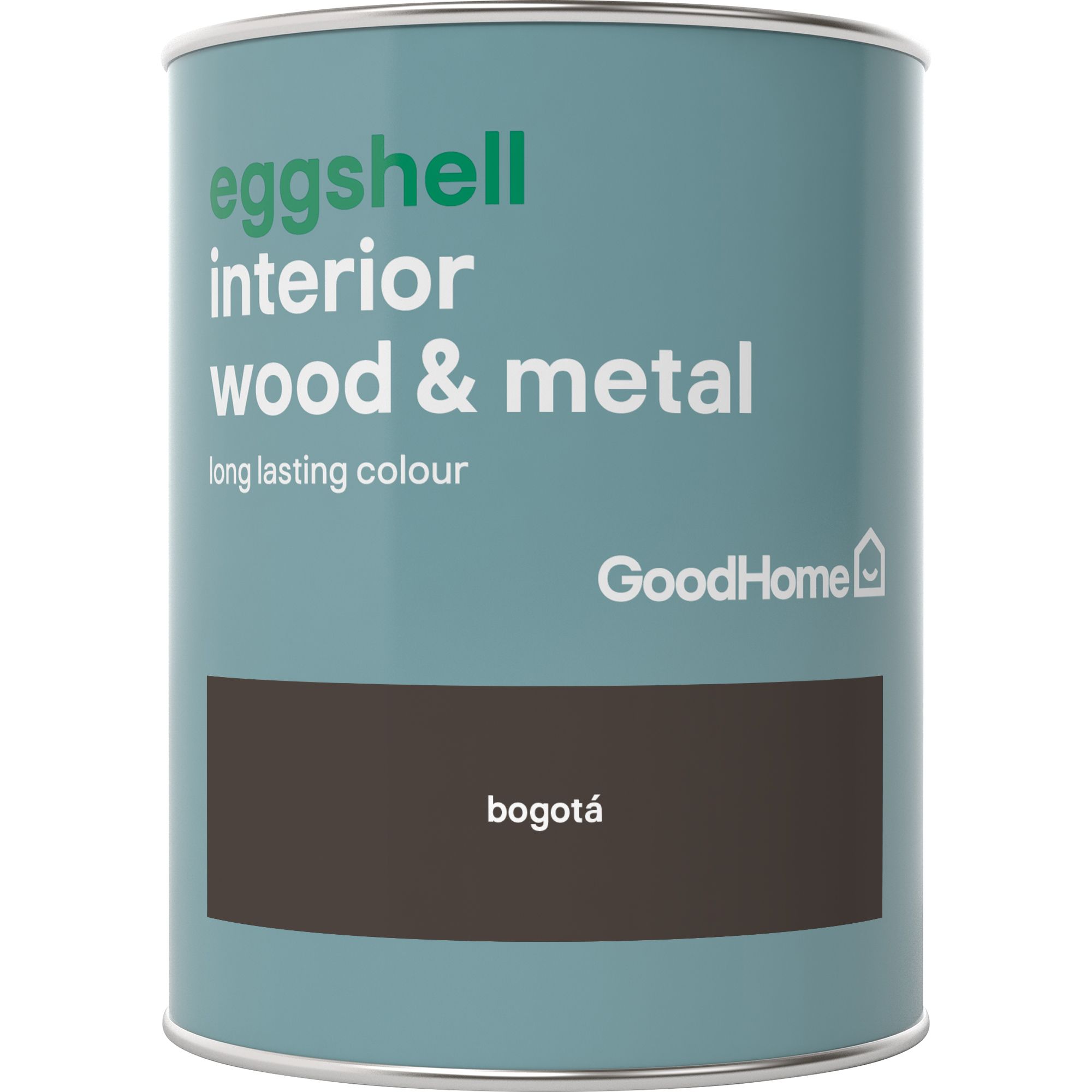 GoodHome Bogotá Eggshell Metal & wood paint, 750ml