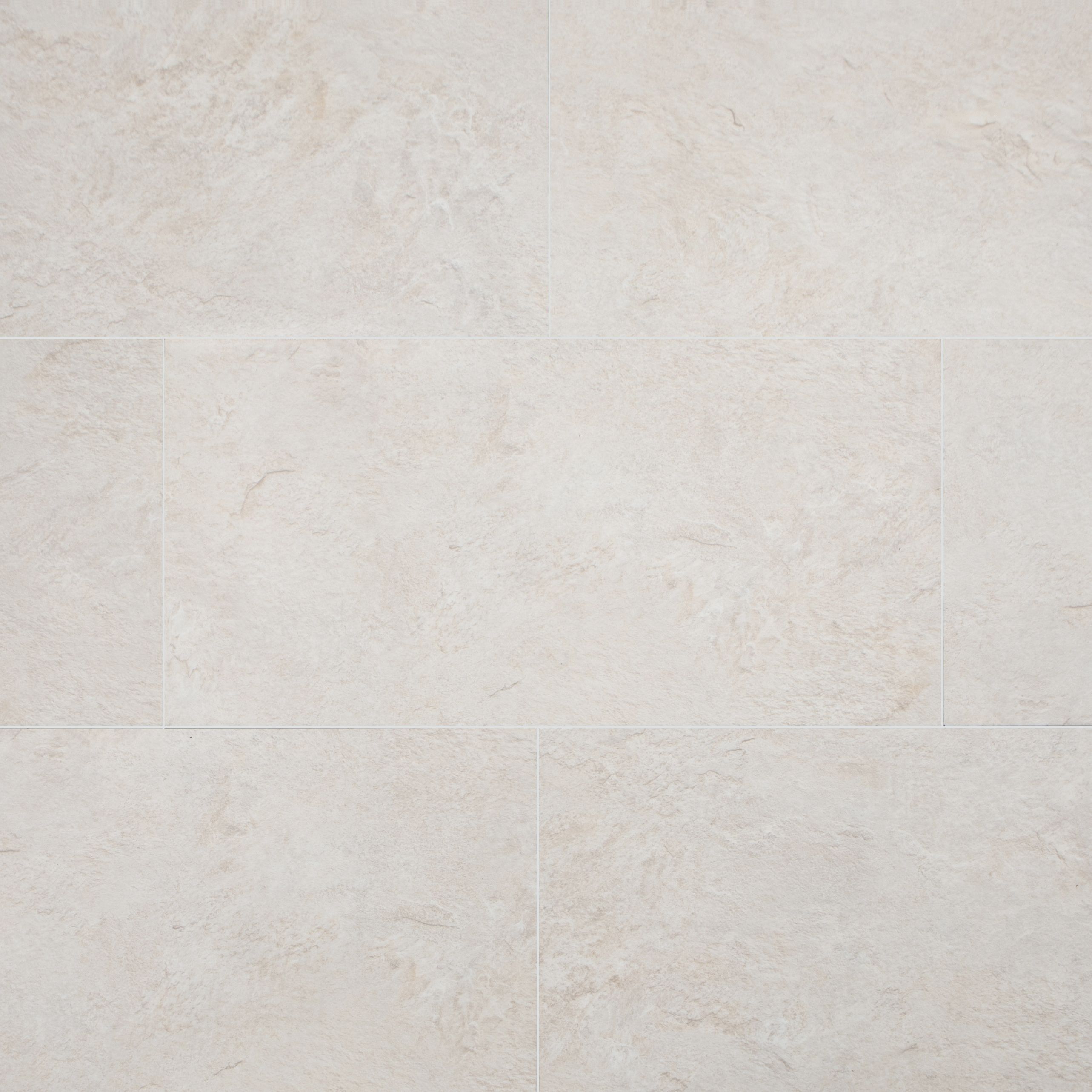 GoodHome Bossa Nova Beige Plain Stone effect Vinyl tile, Pack of 7