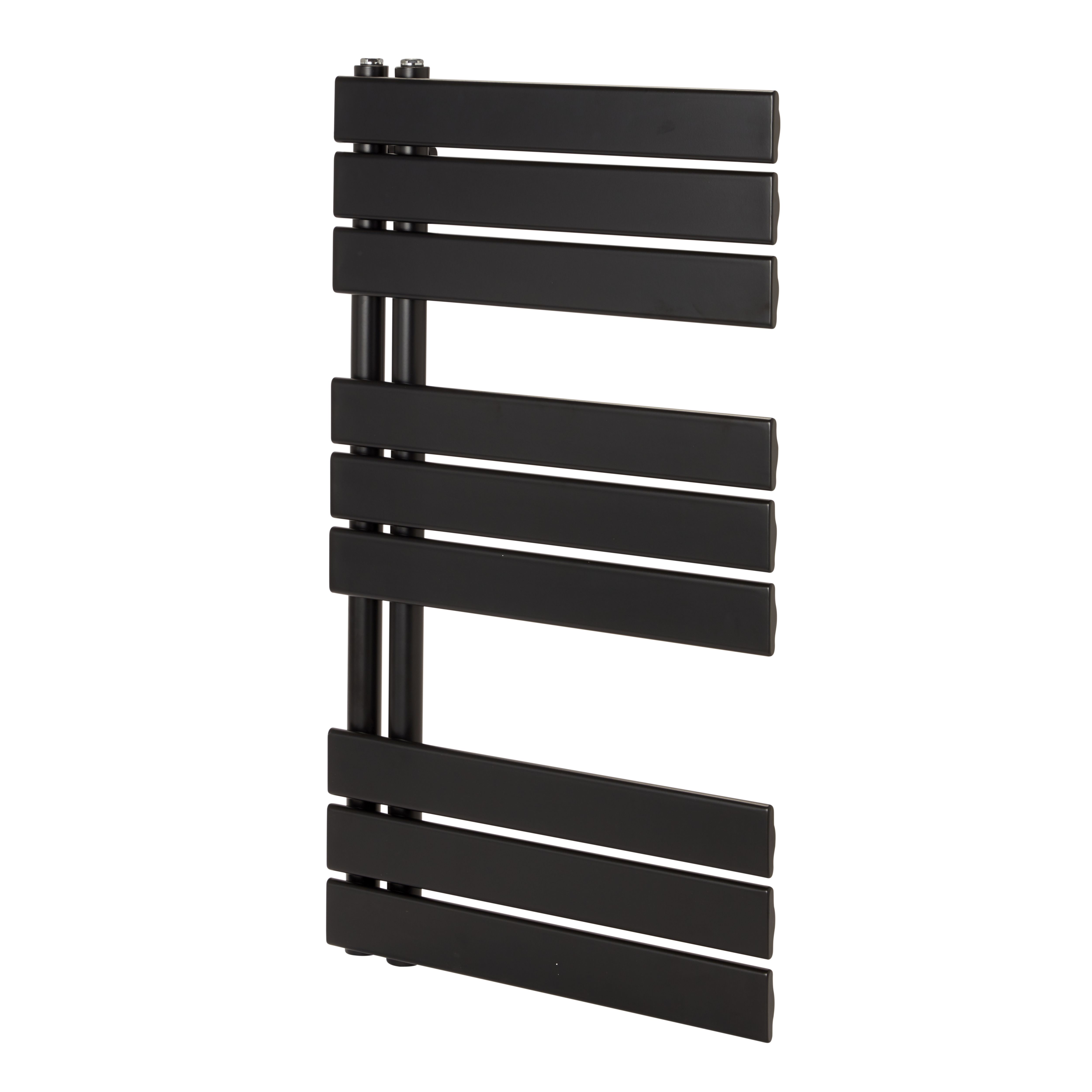 Matte black discount towel rail 900mm