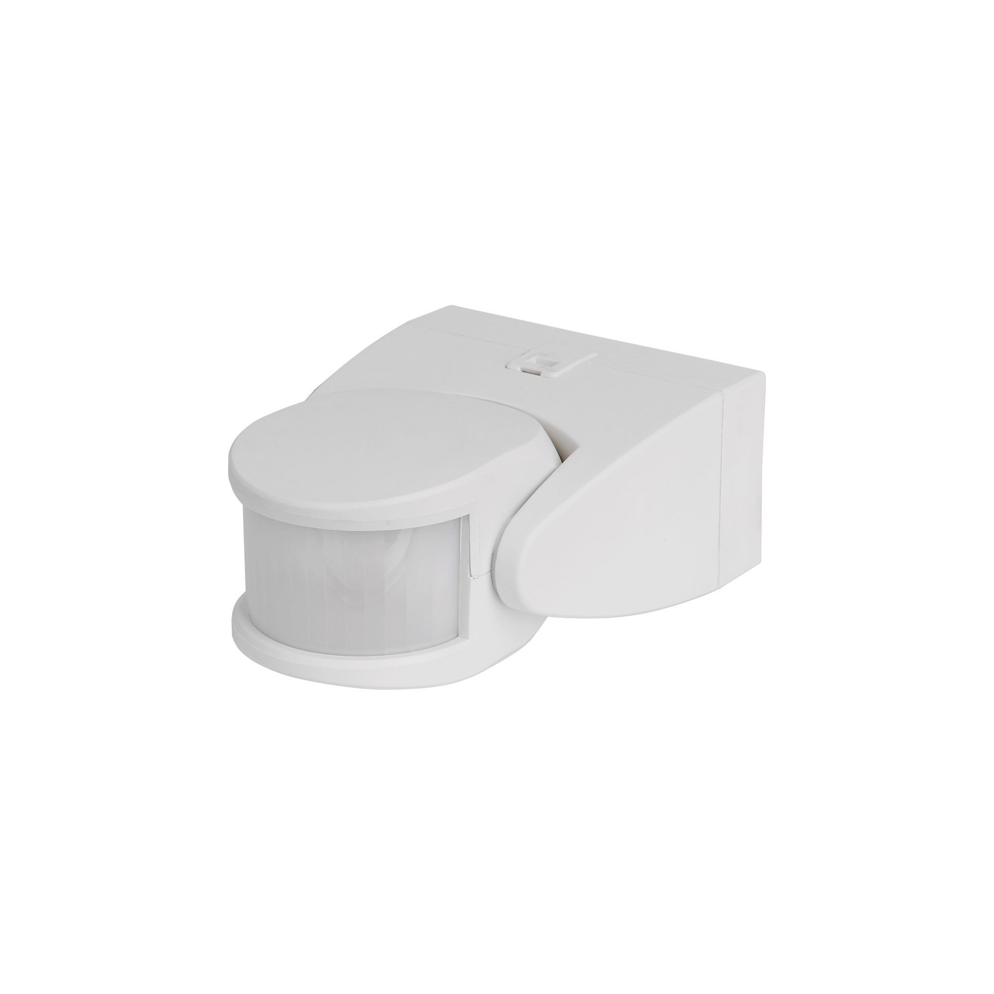 GoodHome Brant White Mains-powered Floodlights PIR Motion sensor