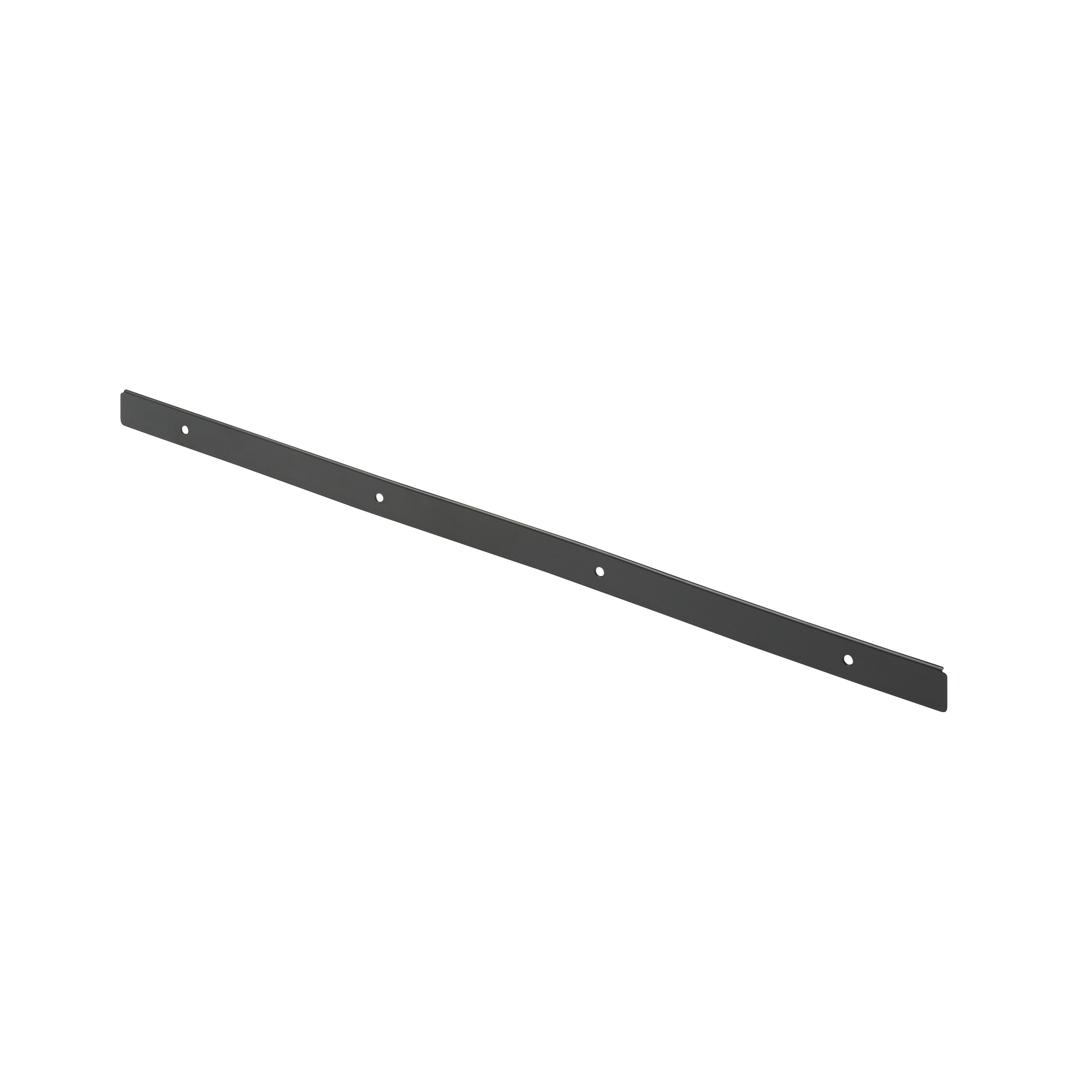 GoodHome Brushed black End cap