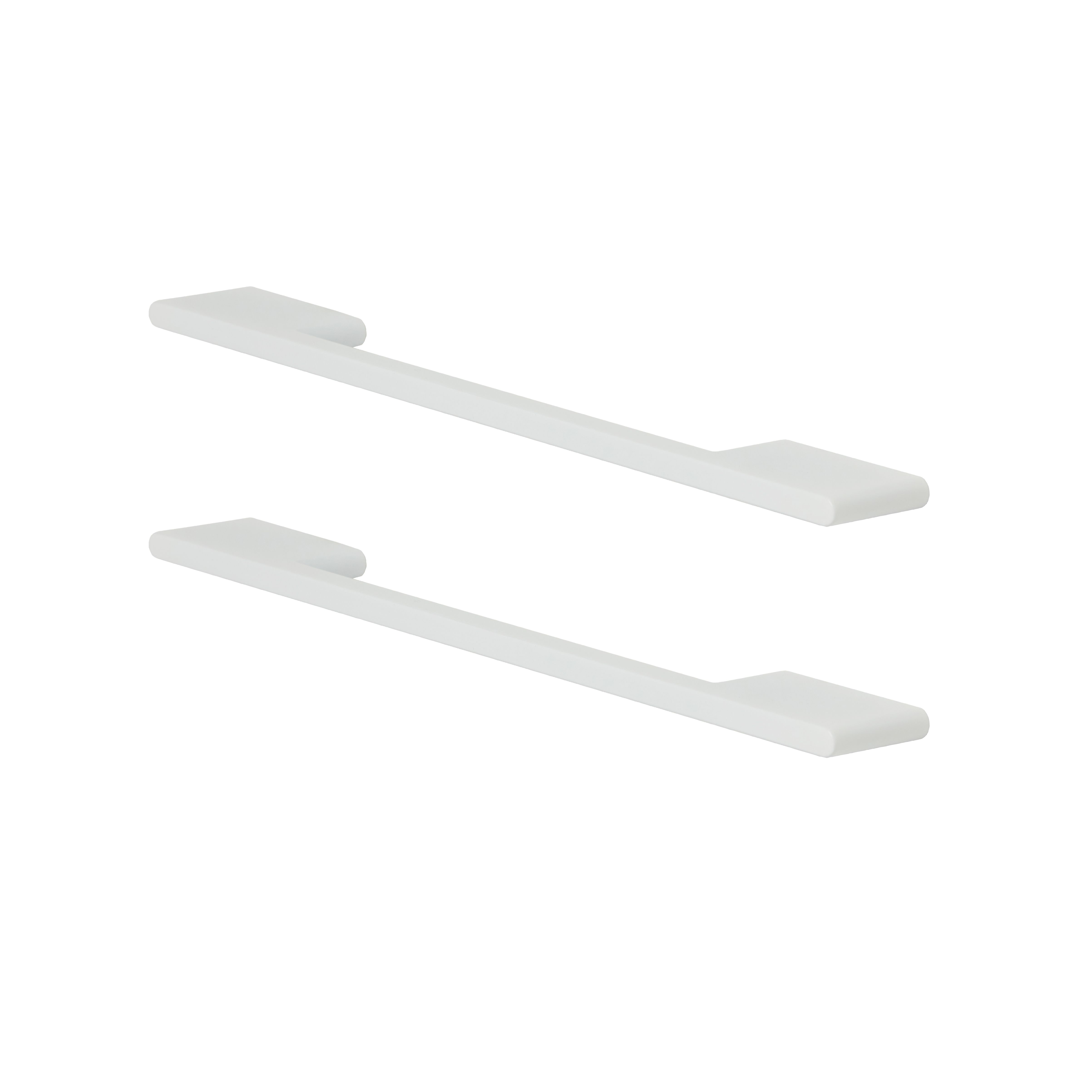 GoodHome Cacao White Kitchen cabinets Handle (L)220mm