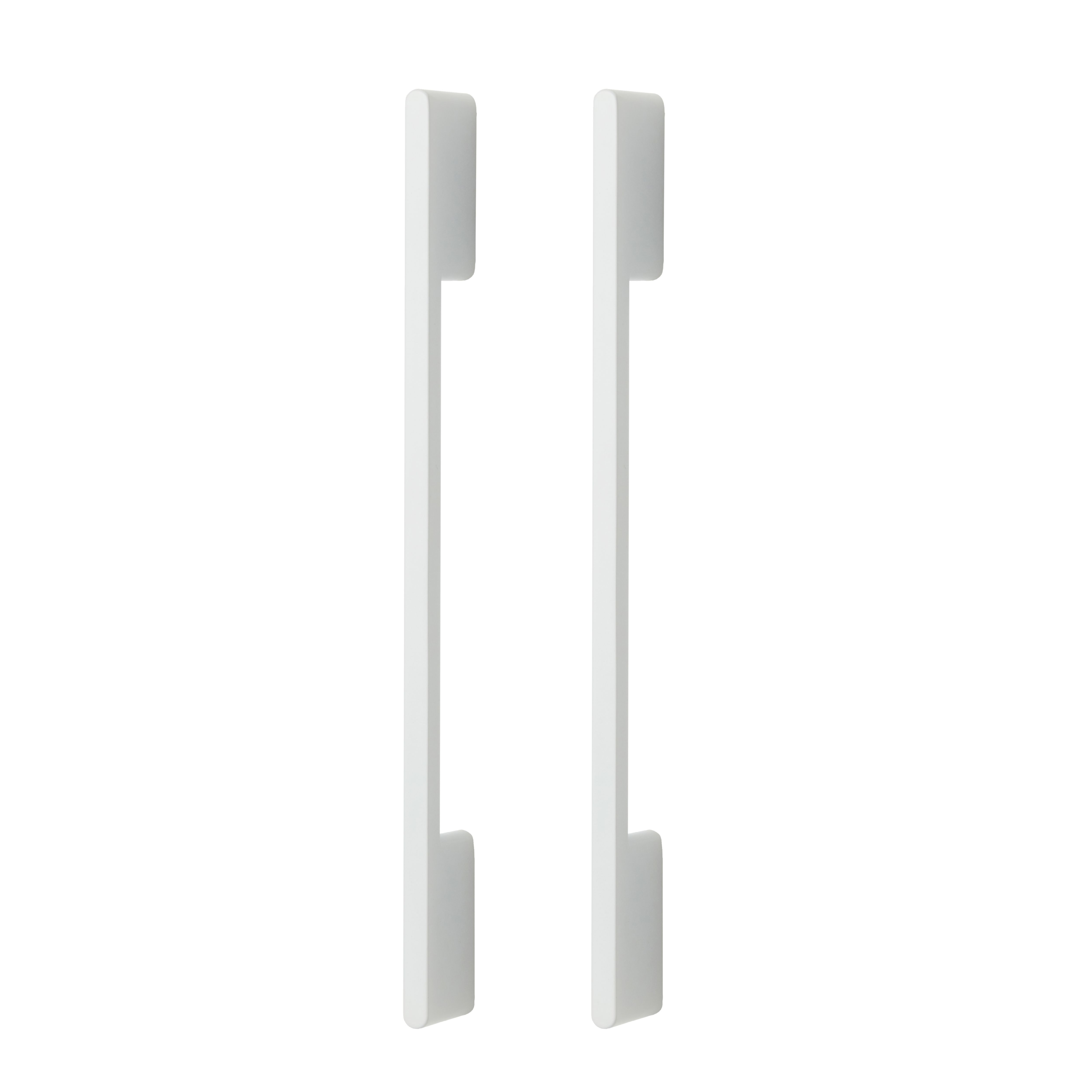 GoodHome Cacao White Kitchen cabinets Handle (L)220mm
