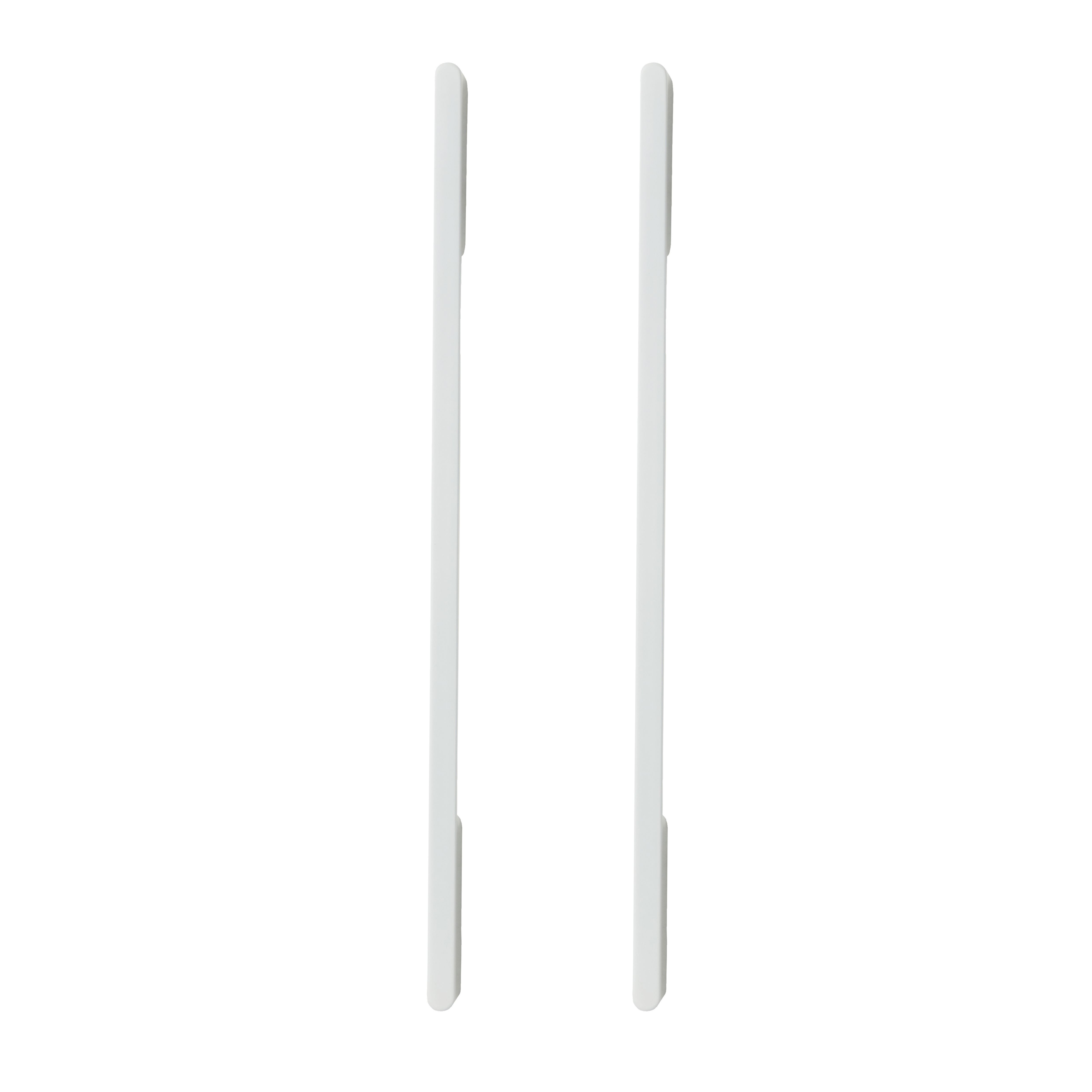 GoodHome Cacao White Kitchen cabinets Handle (L)22cm