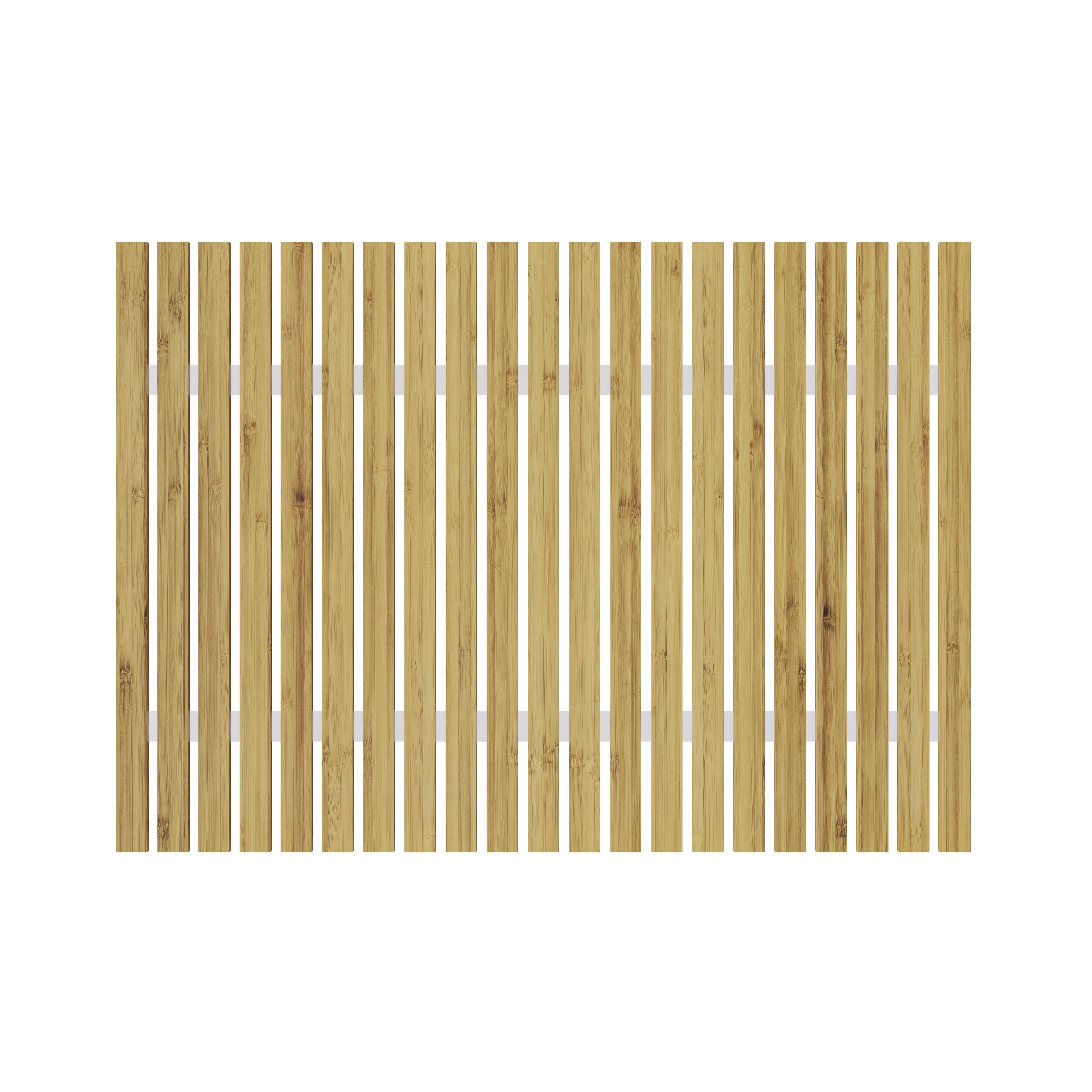 GoodHome Caledon Rollable Rectangular Bath mat (L)70cm (W)50cm