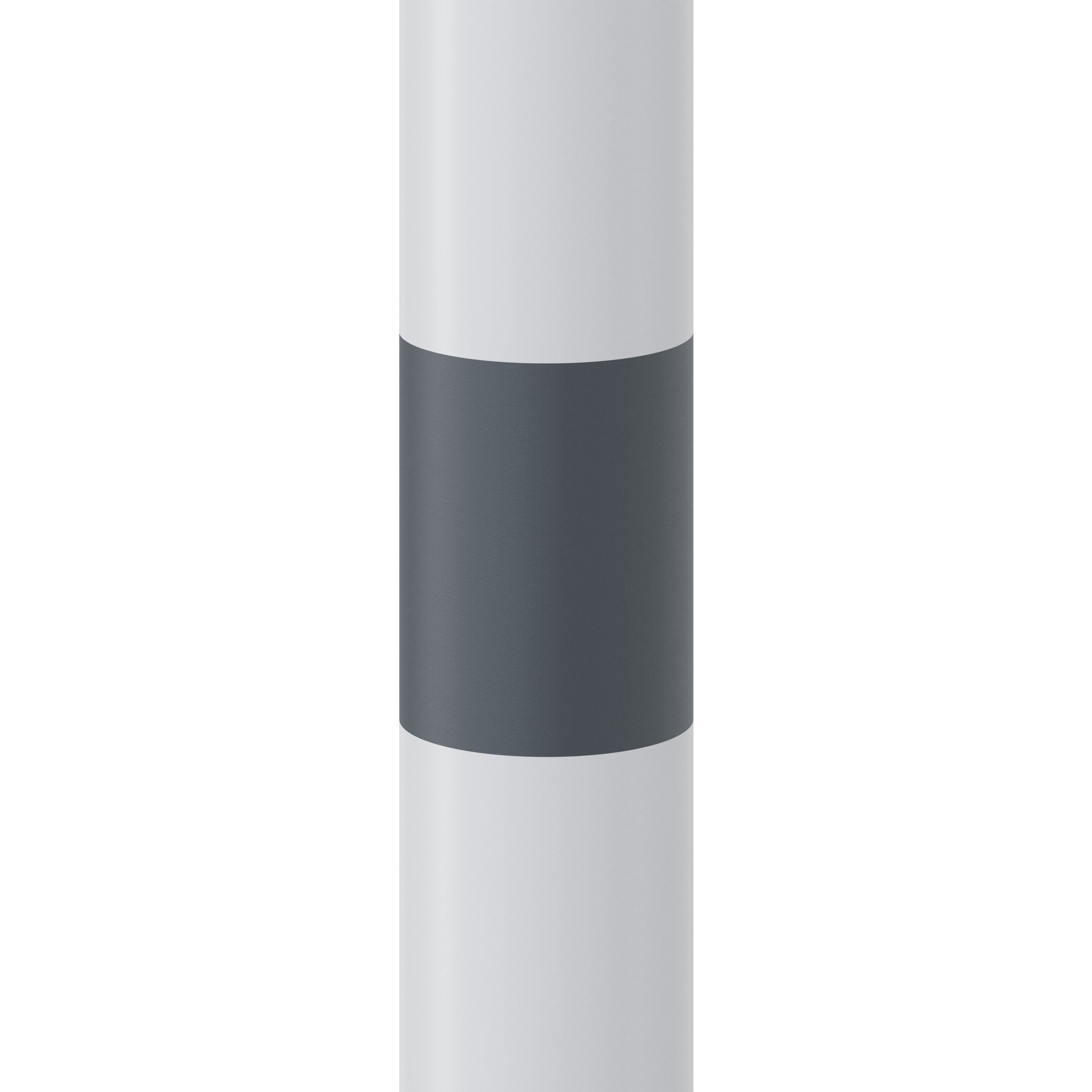GoodHome Callisto Dark grey Mains-powered 1 lamp Integrated LED Outdoor Post light (H)1000mm