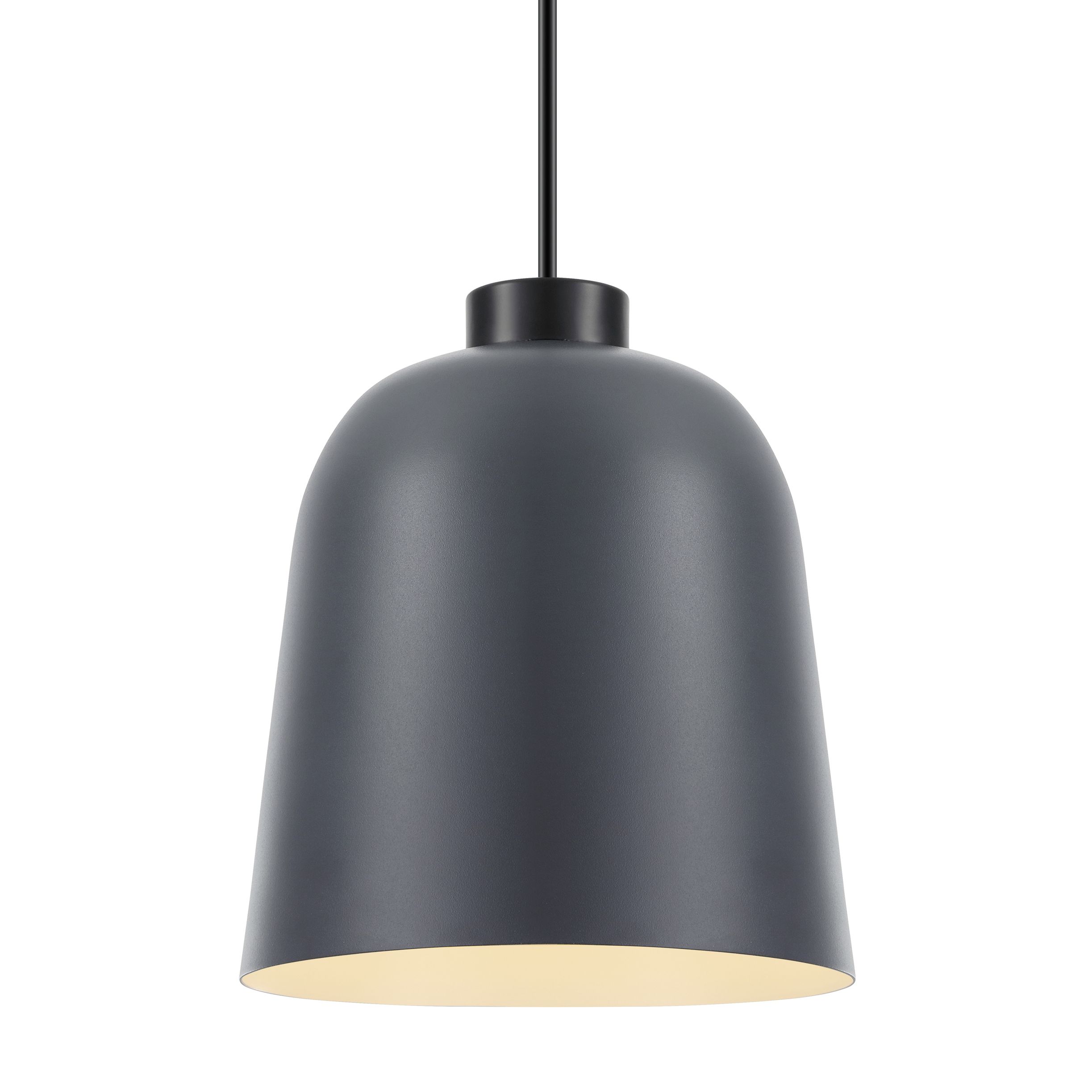 GoodHome Calume Dark grey Light shade (D)18cm