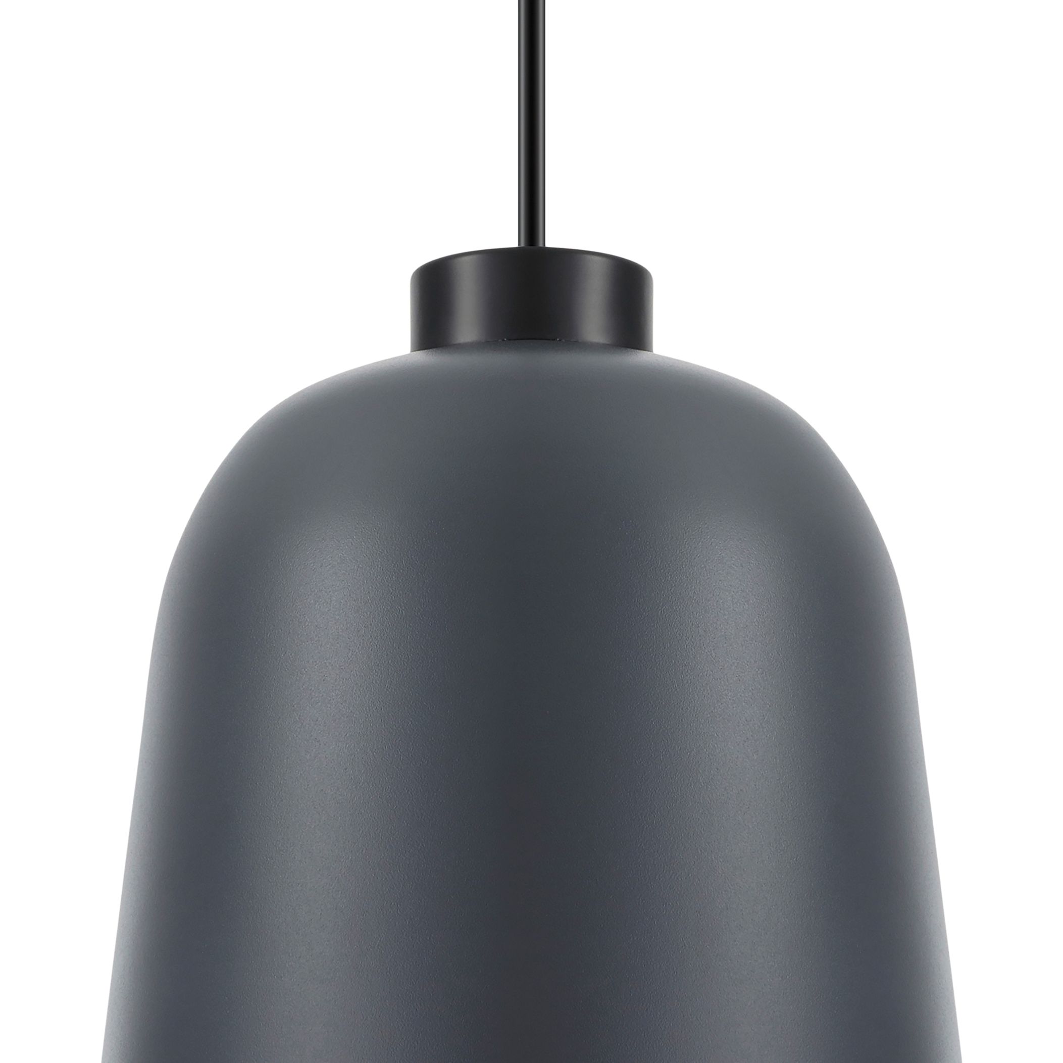 GoodHome Calume Dark grey Light shade (D)18cm