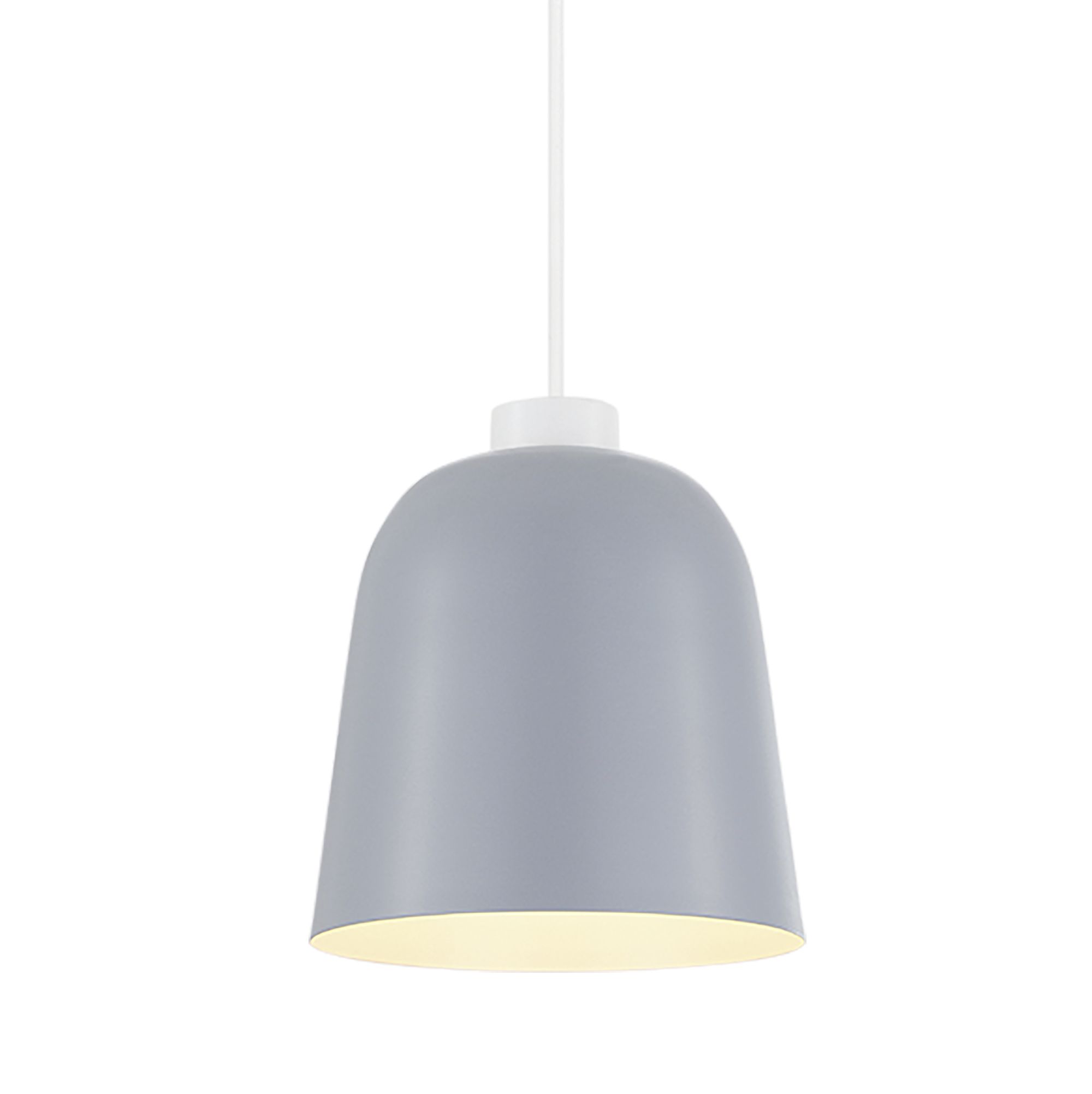 GoodHome Calume Light grey Light shade (D)18cm