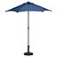 GoodHome Carambole 1.92m Abyssal blue Standing parasol
