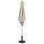 GoodHome Carambole 1.92m Sand Standing parasol