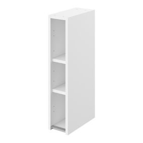 GoodHome Caraway Innovo Matt White Standard Wall cabinet, (W)150mm (D)320mm