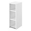 GoodHome Caraway Innovo Matt White Standard Wall cabinet, (W)250mm (D)320mm