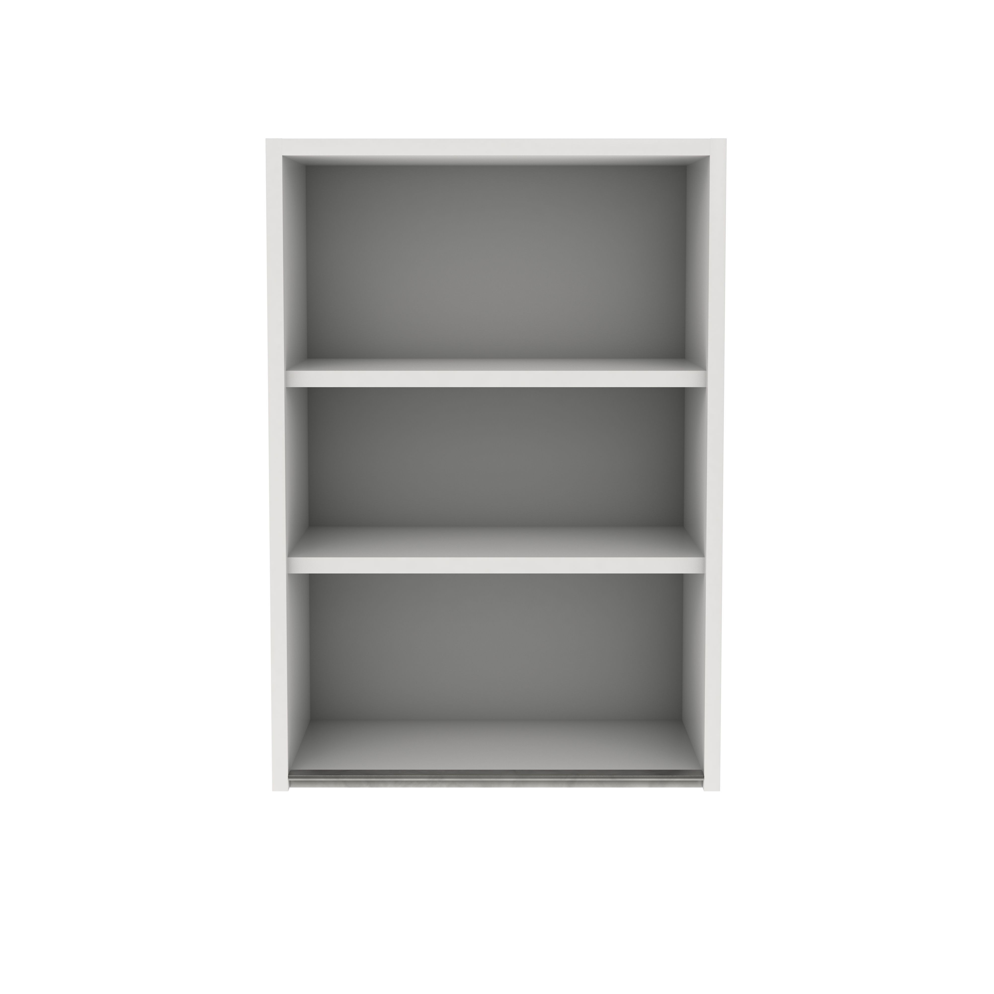 GoodHome Caraway Innovo Matt White Standard Wall cabinet, (W)500mm (D)320mm