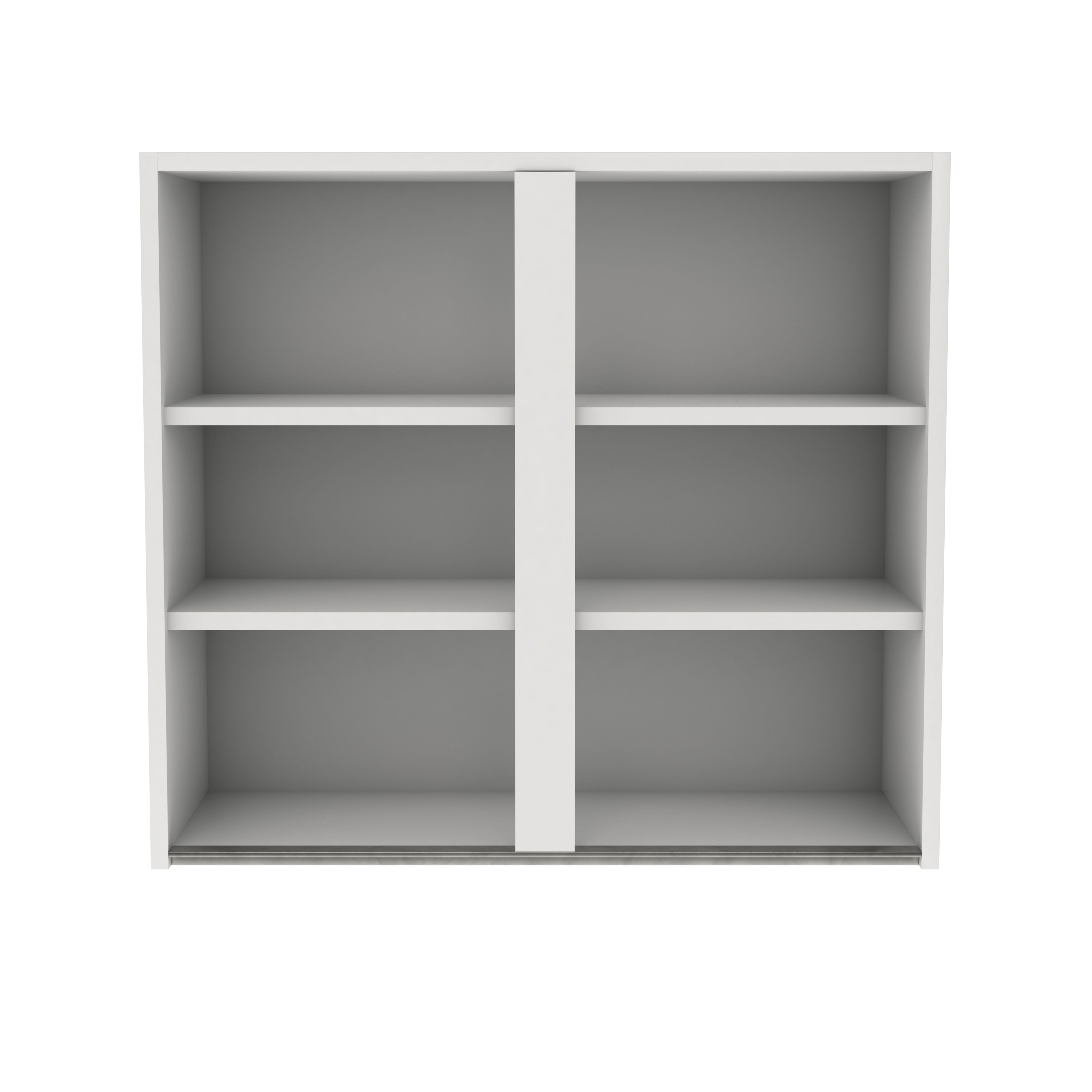 GoodHome Caraway Innovo Matt White Standard Wall cabinet, (W)800mm (D)320mm